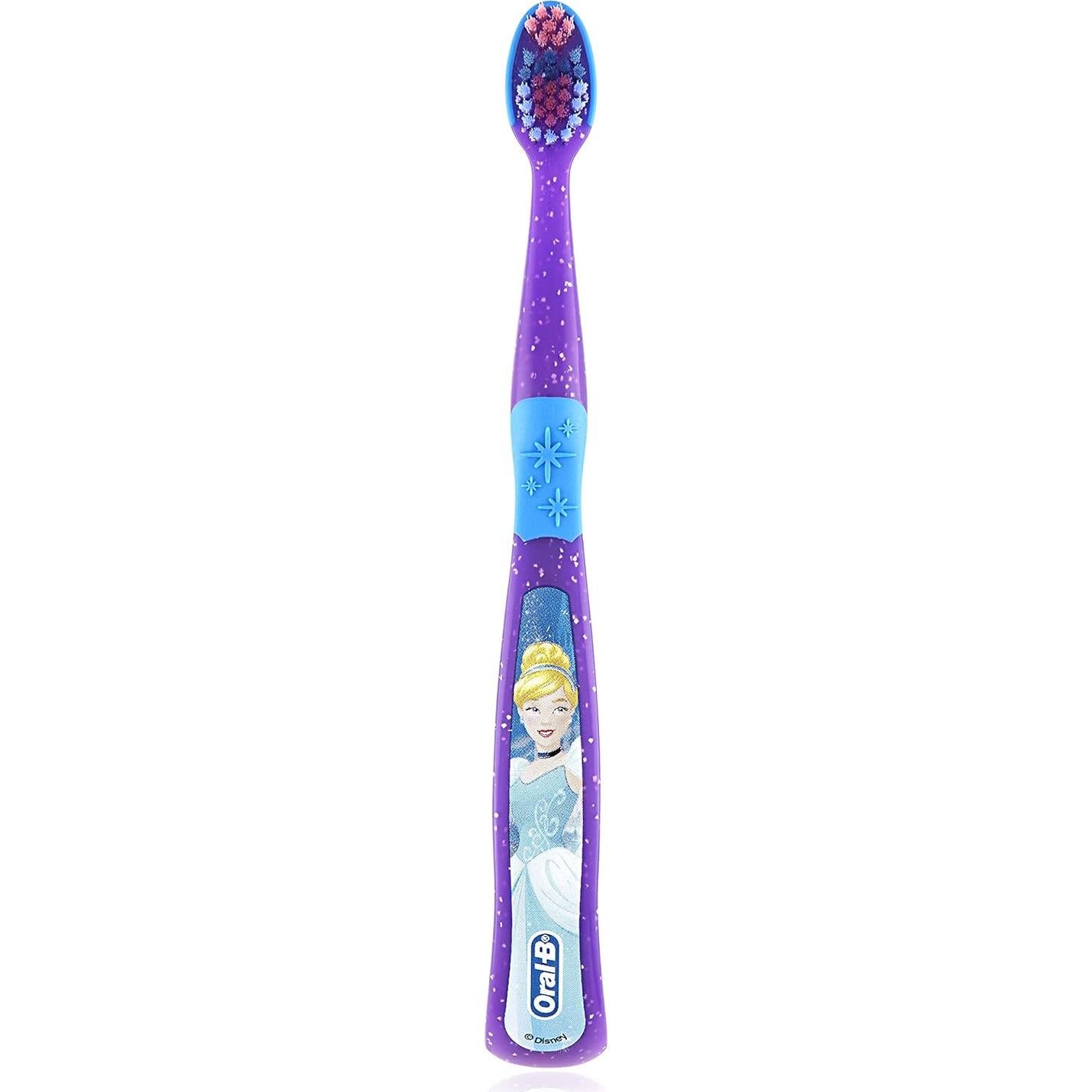 Cepillo de dientes Oral-B Princesa para niños 3+, Extra suave, 6 unidades