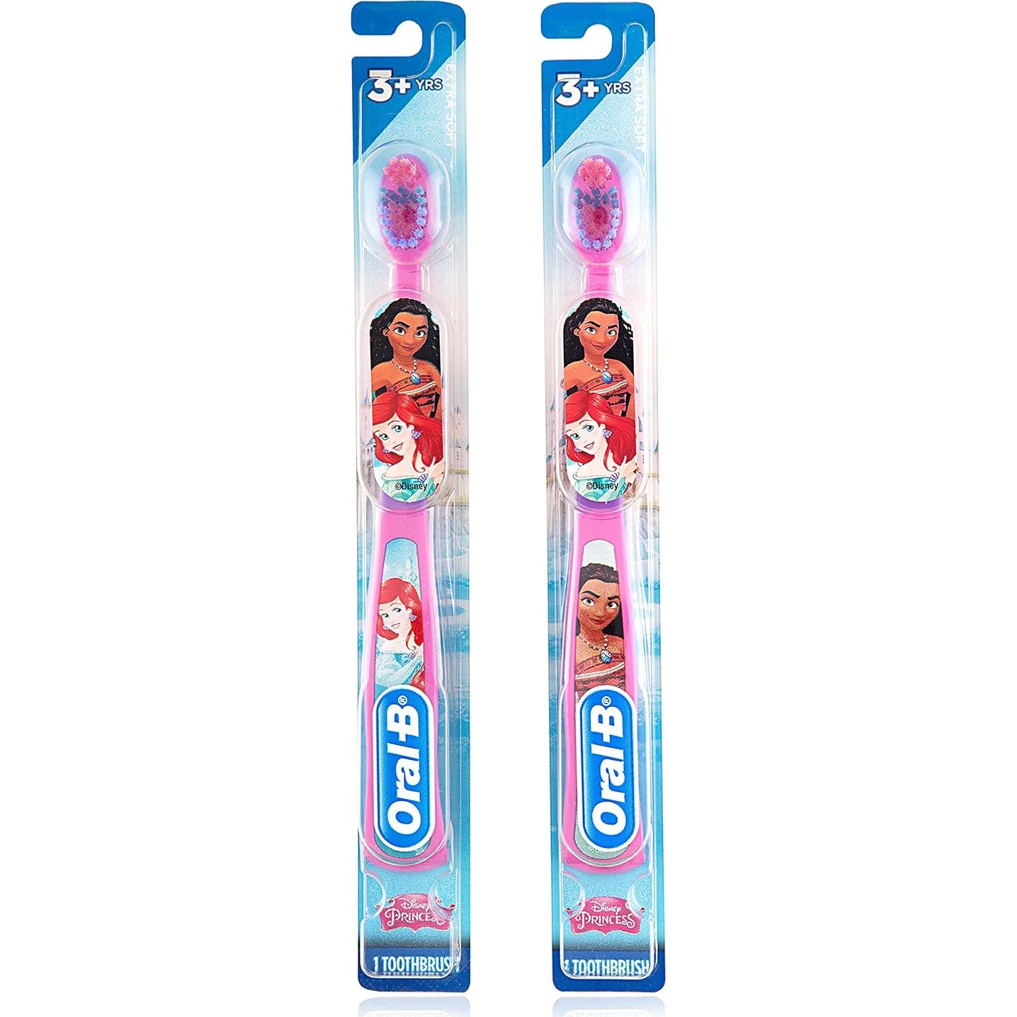Cepillo de dientes Oral-B Princesa para niños 3+, Extra suave, 6 unidades