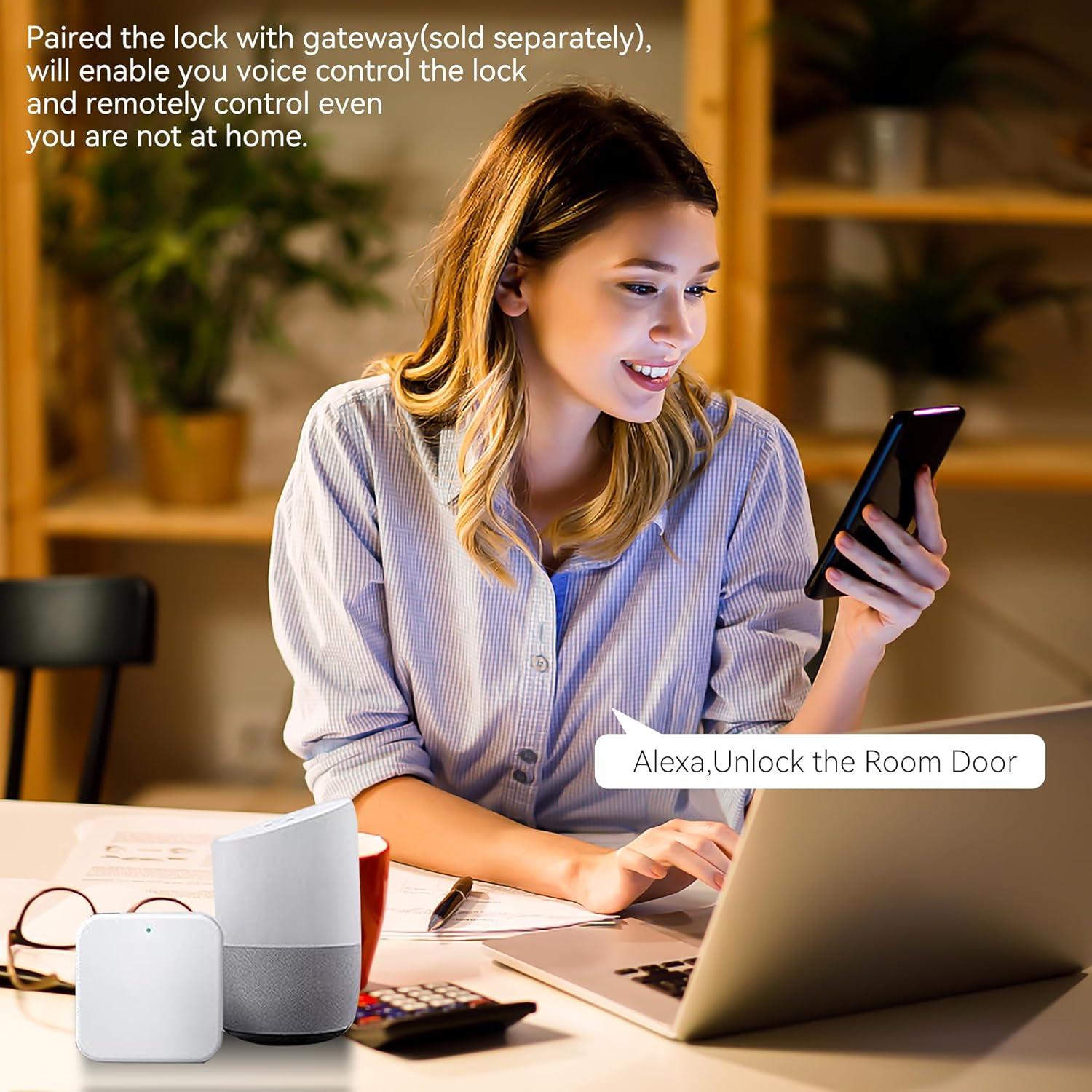 Cerradura Inteligente BEBASIA BA2L Huella Dactilar y App