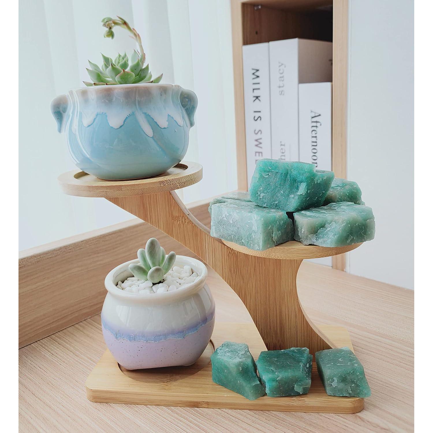 Cristales Rústicos de Amazonita Luckeeper 0.45 kg para Meditación