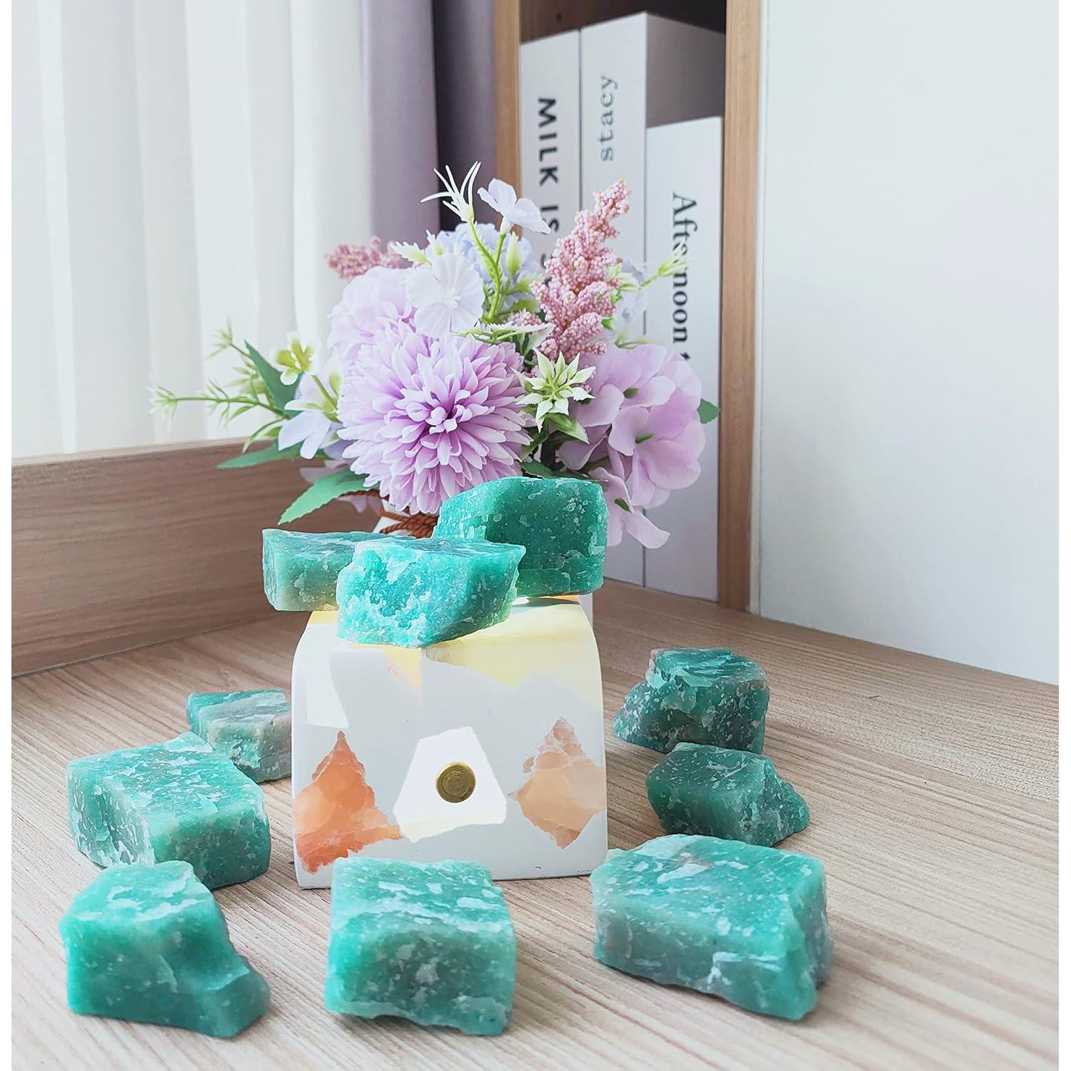 Cristales Rústicos de Amazonita Luckeeper 0.45 kg para Meditación