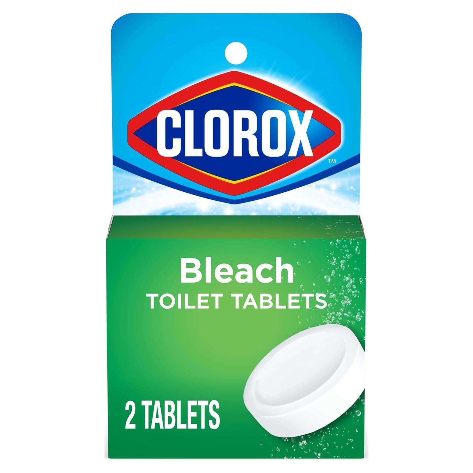 Tabletas de Inodoro Clorox Ultra Clean 2 Unidades 204 Gramos