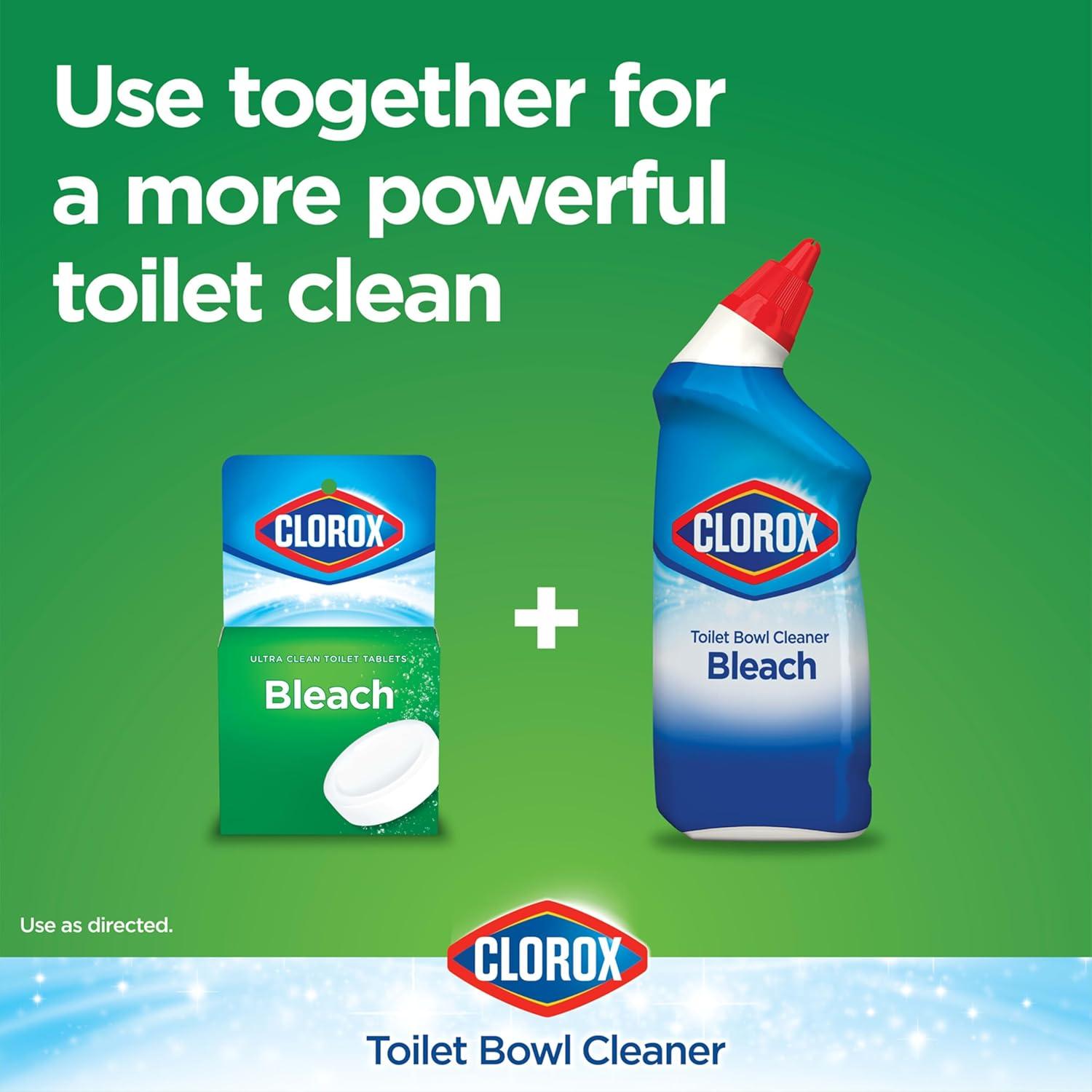 Tabletas de Inodoro Clorox Ultra Clean 2 Unidades 204 Gramos