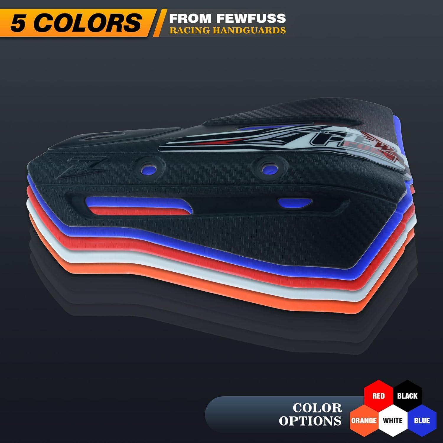 Guardias de Manos Universales Fewfuss para Motocicleta de Tierra 22mm y 28mm