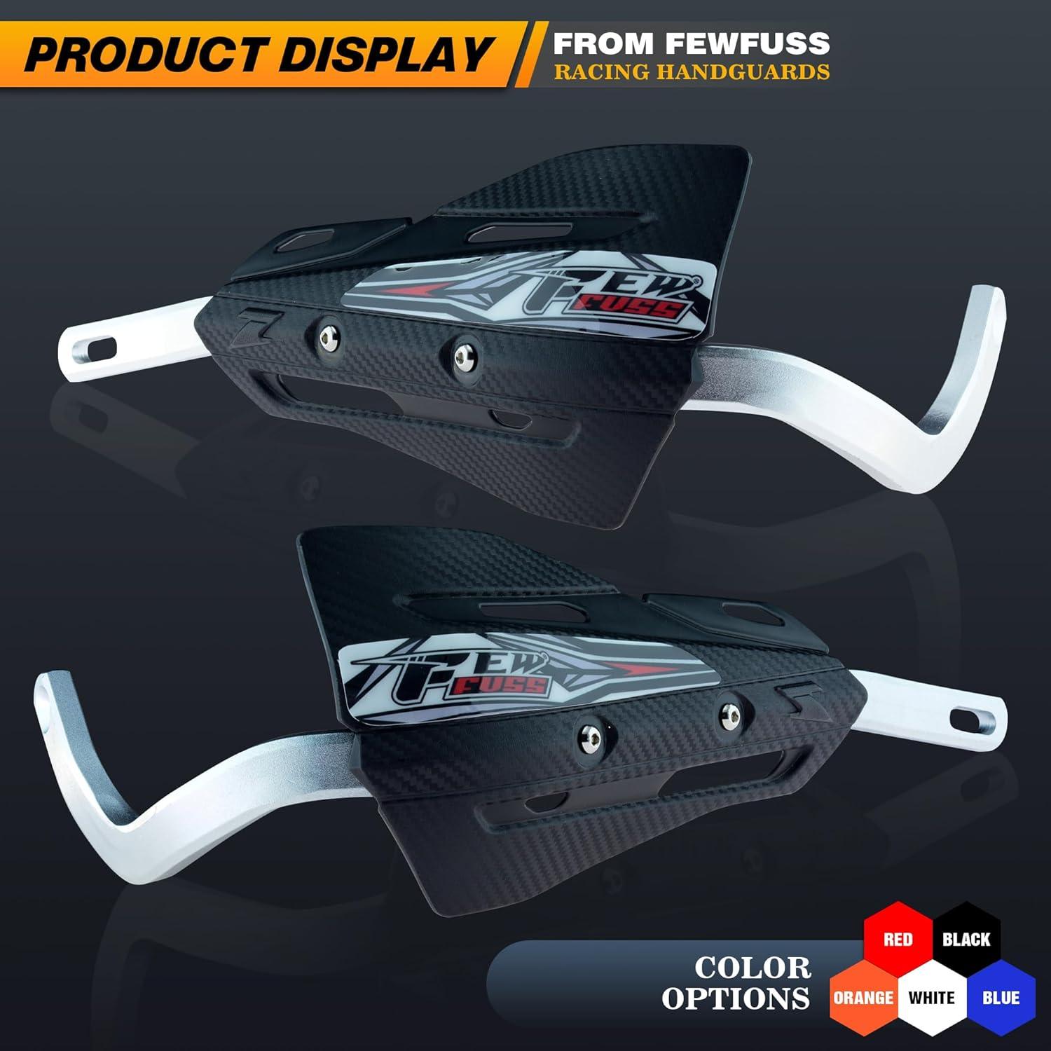 Guardias de Manos Universales Fewfuss para Motocicleta de Tierra 22mm y 28mm