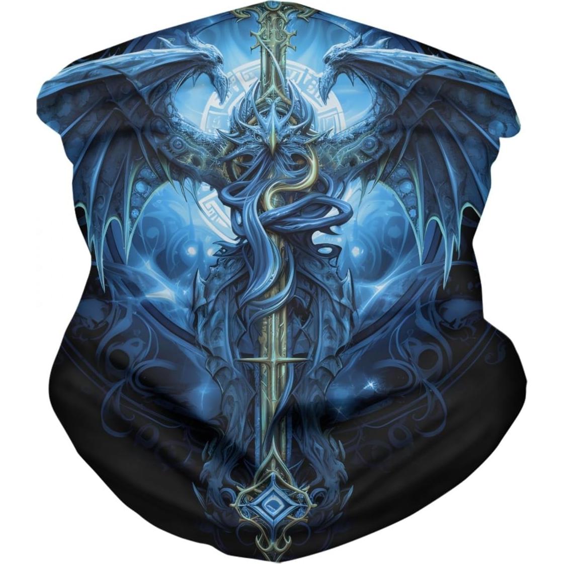 Bandanas Multifuncionales Vikingas 4 Piezas 26x52 cm