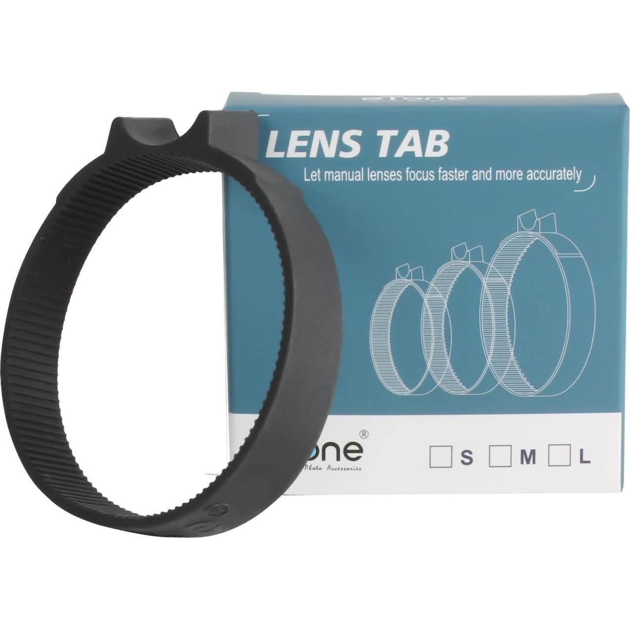 Anillo de Enfoque de Goma eTone para Lentes 44mm a 57mm