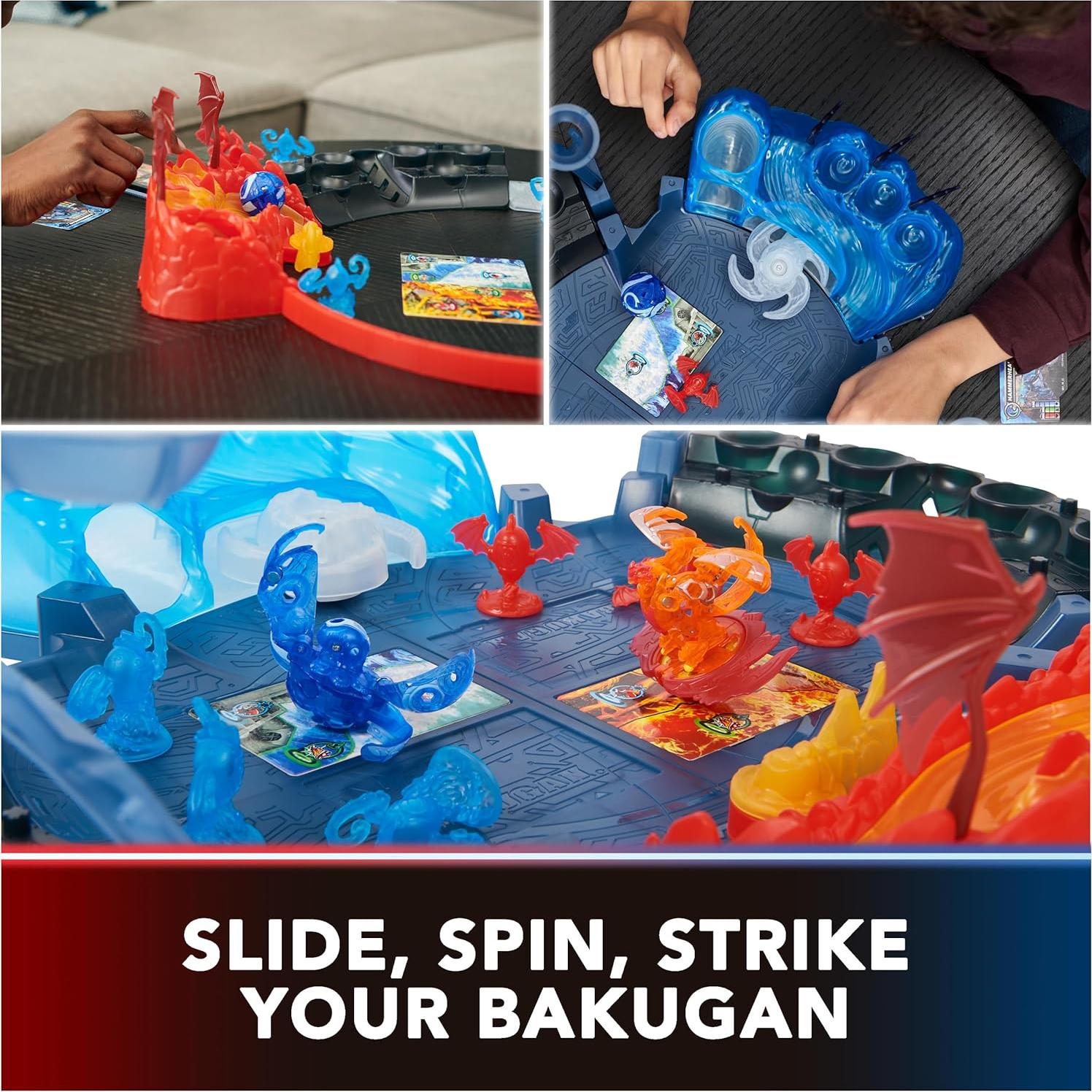 Bakugan Arena de Batalla Ultimate Spin Master 2 en 1