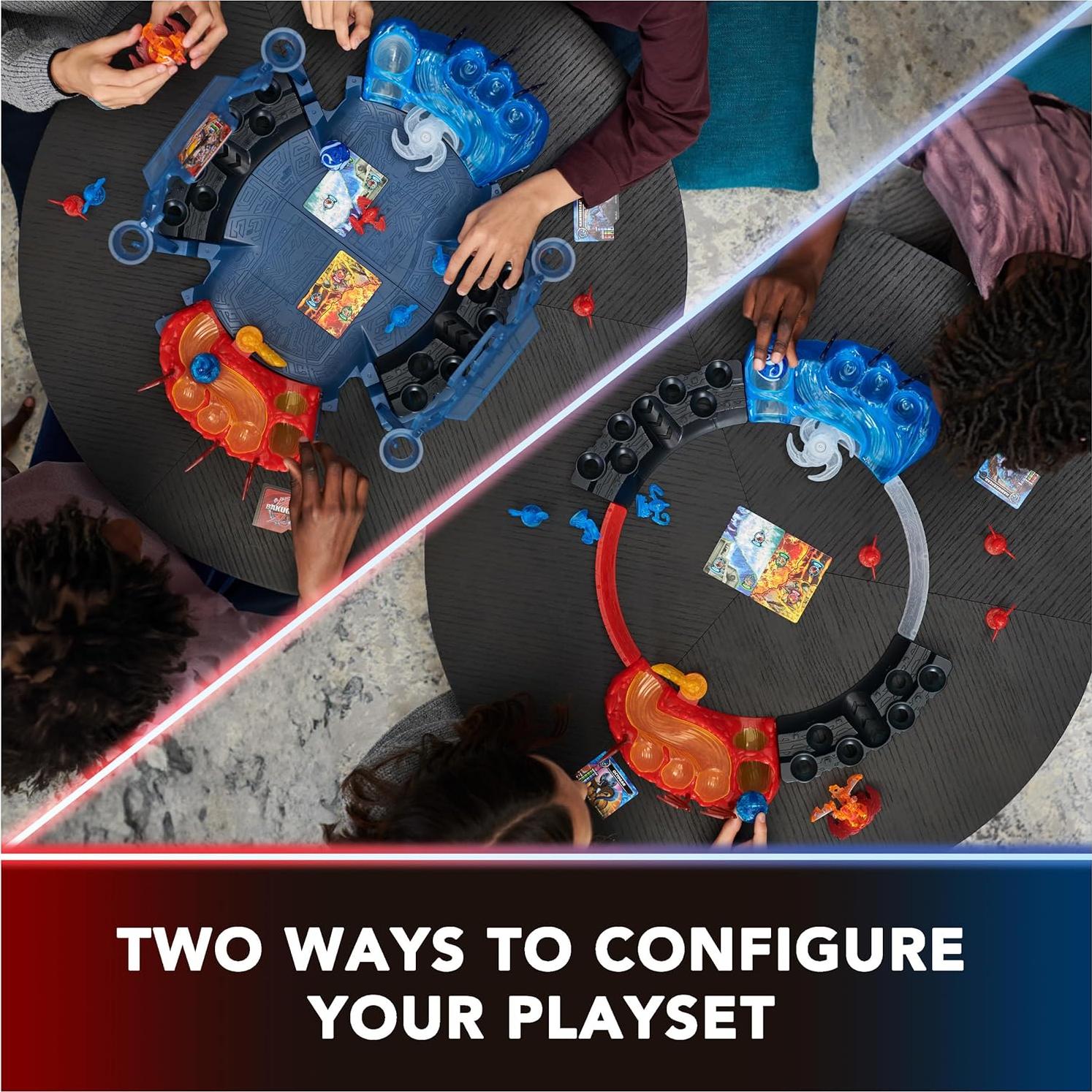 Bakugan Arena de Batalla Ultimate Spin Master 2 en 1