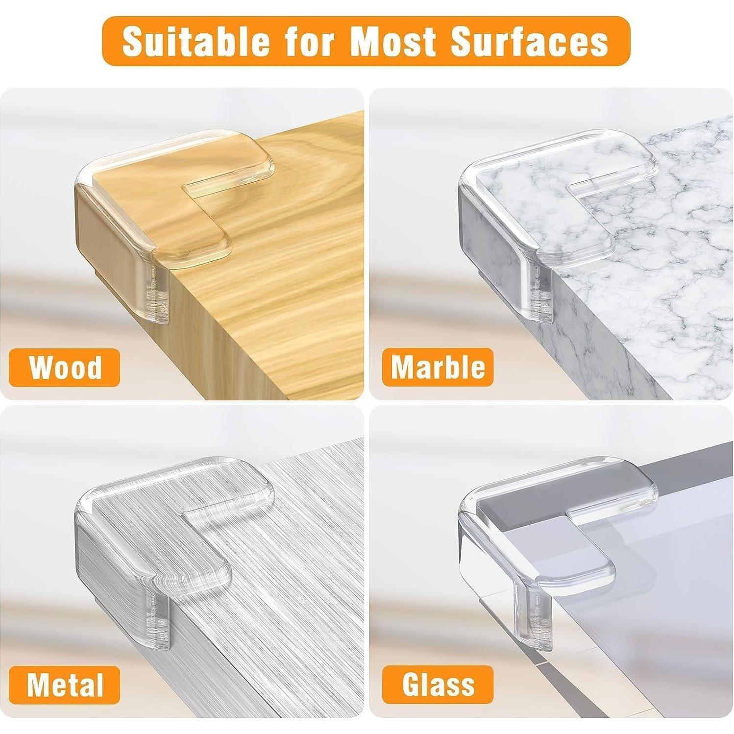 Protectores de esquinas E-PRONSE 16 piezas PVC para bebés