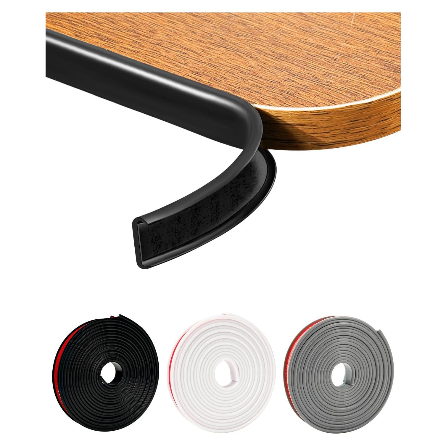 Banda de Bisel Autoadhesiva Negra TPE 5m x 1.5cm JSIWOTH