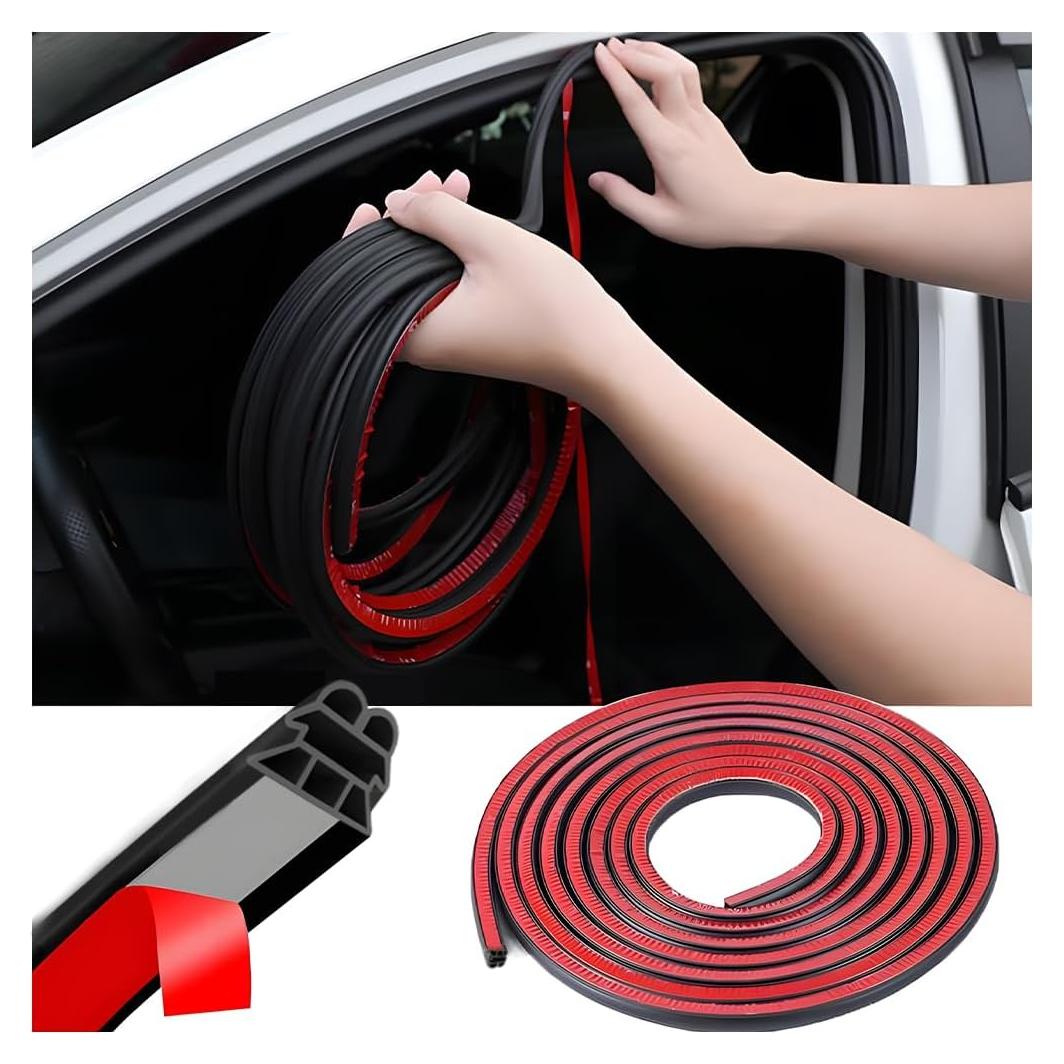 Tira de Sello para Puerta de Coche Mandark 10m Aislante Acústico
