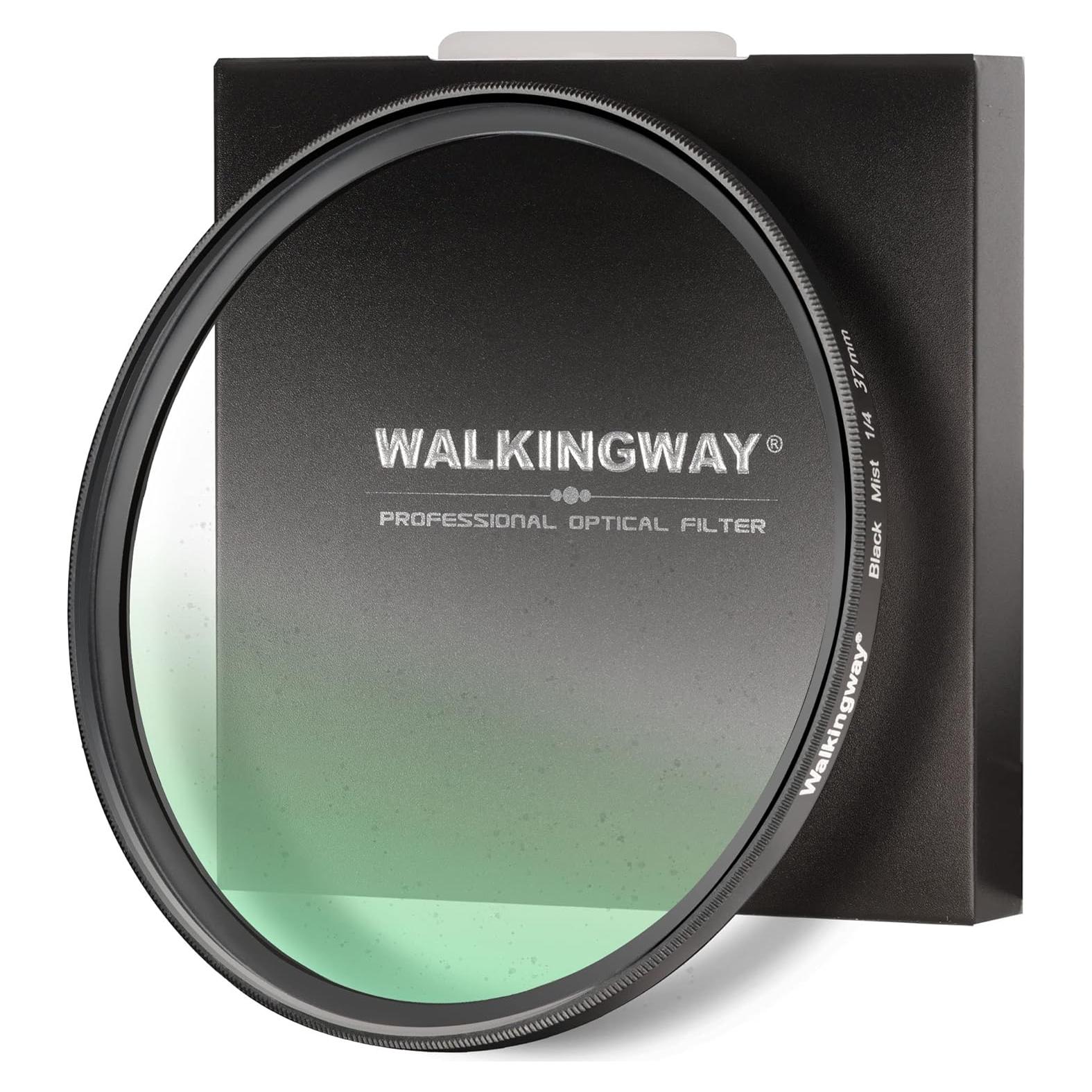 Filtro de Difusión 37mm WalkingWay 1/4 Pro Mist Vidrio Óptico