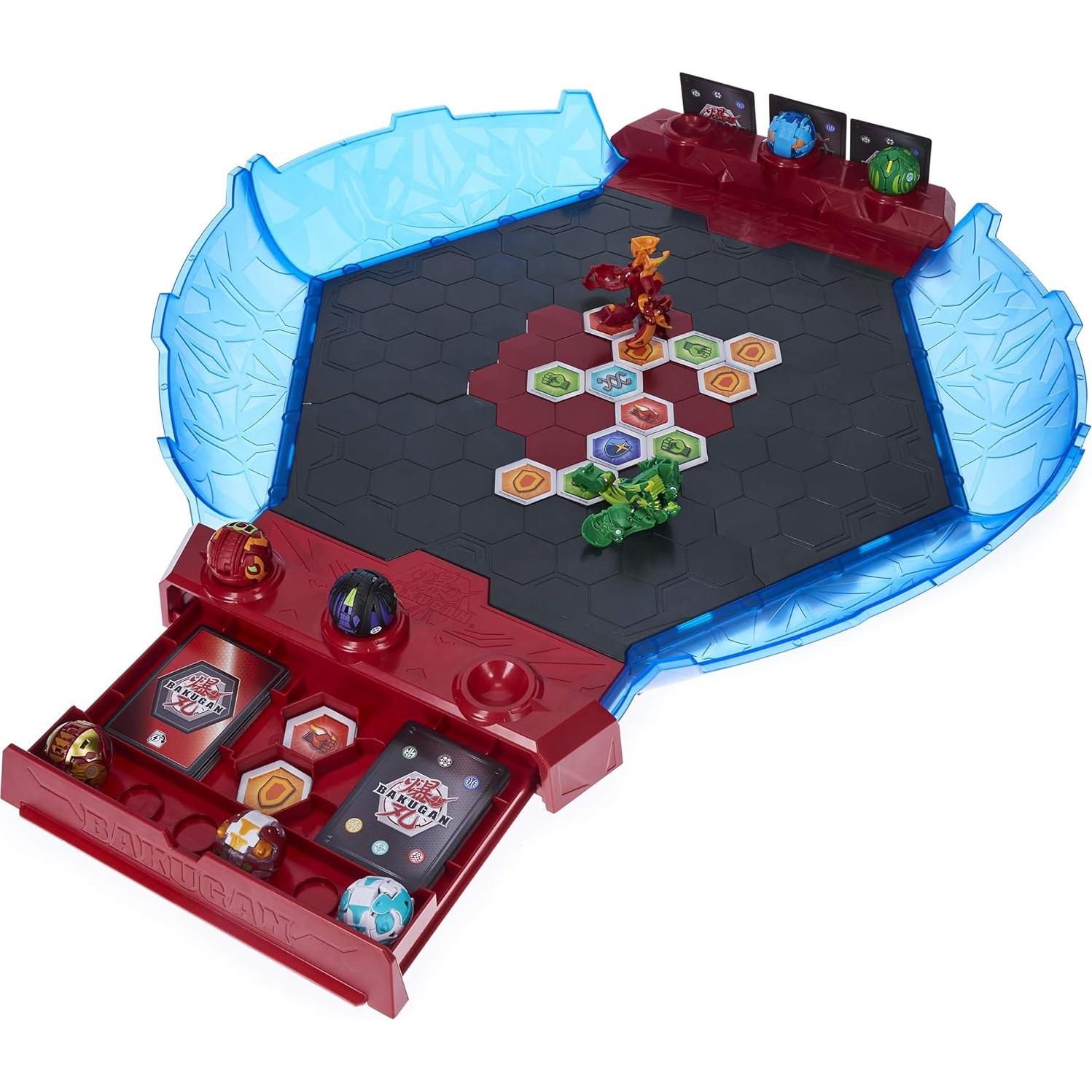 Coliseo Liga de Batalla Bakugan Deluxe con Howlkor x Serpenteze