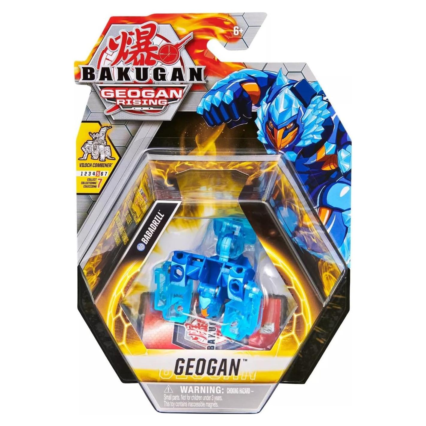 Bakugan Geogan Rising Aquos Babadrill Figura de Acción 2021