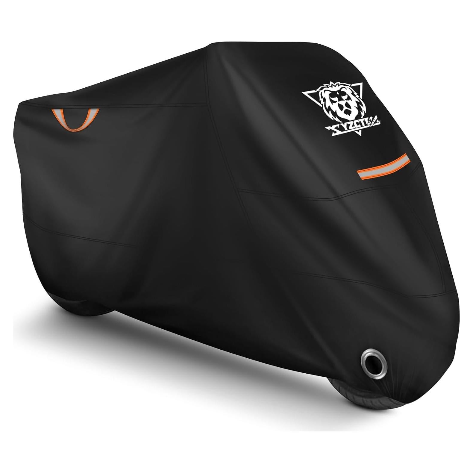 Cubierta de Motocicleta XYZCTEM Impermeable Ajuste Universal 220 cm