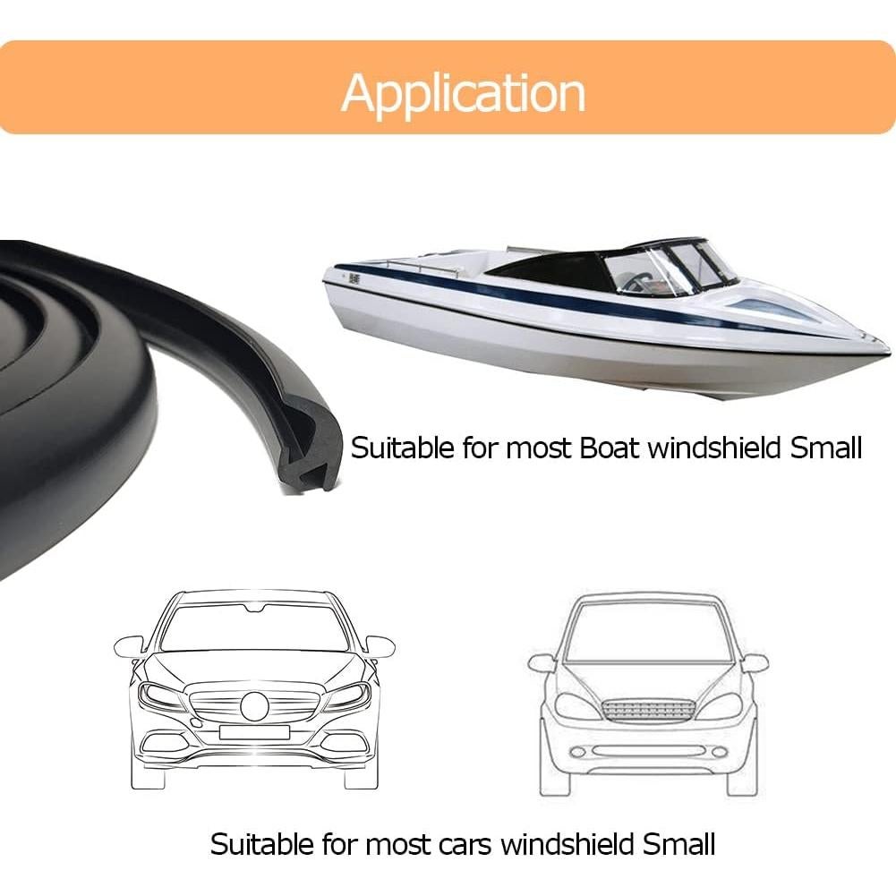 Junta de Parabrisas Tintvent 4m Goma EPDM para Coche y Camión