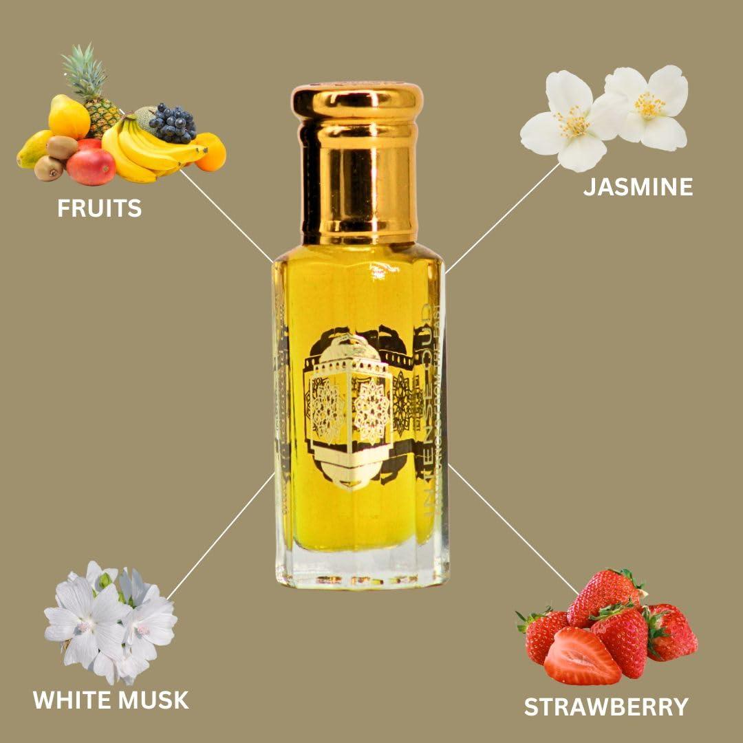 Aceite de Perfume Intense Oud Fawaken 12ml Sin Alcohol