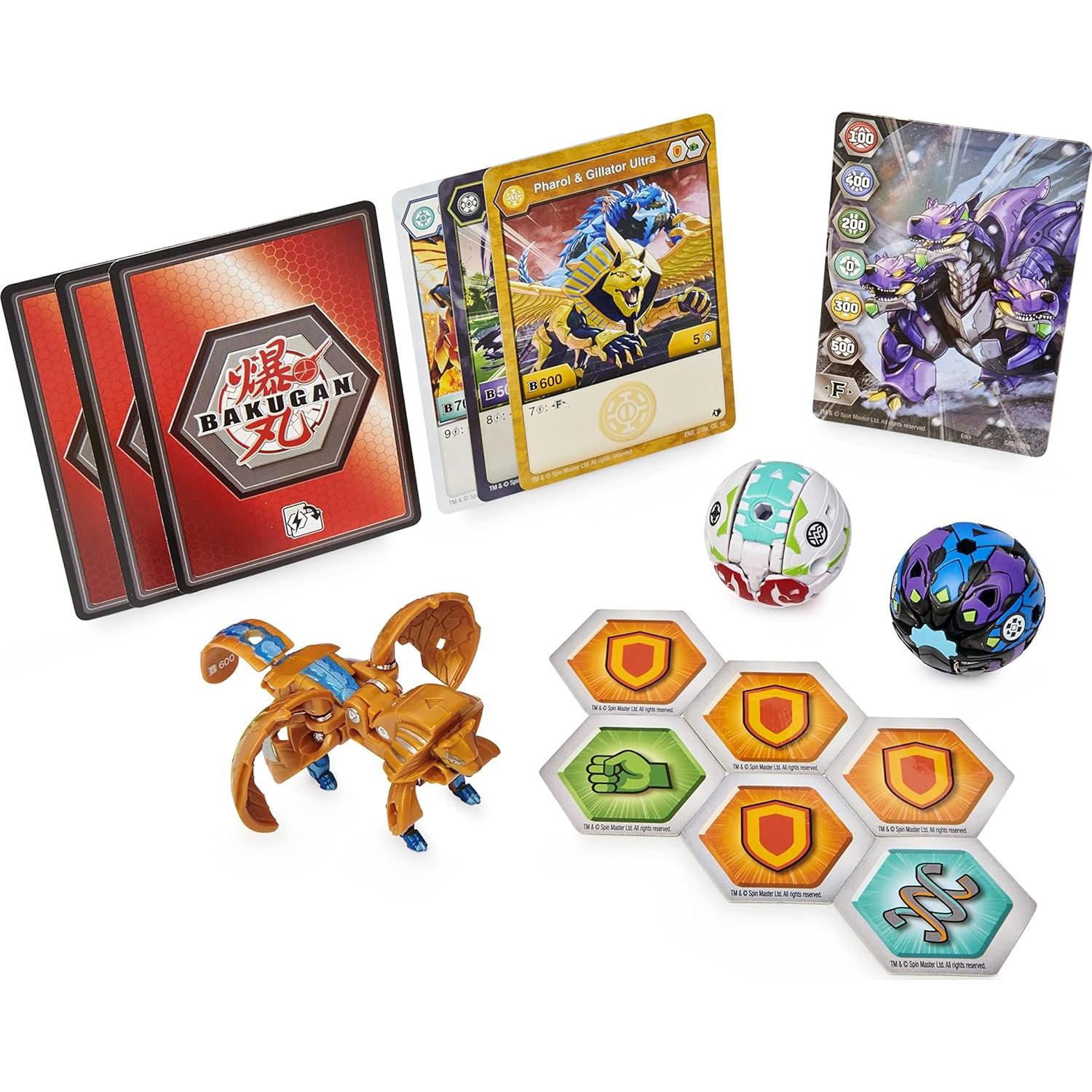 Paquete de Inicio Bakugan Spin Master 3-Pack Fusión