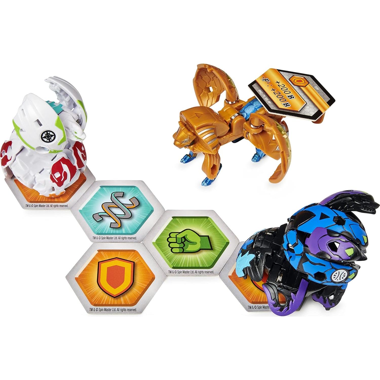 Paquete de Inicio Bakugan Spin Master 3-Pack Fusión