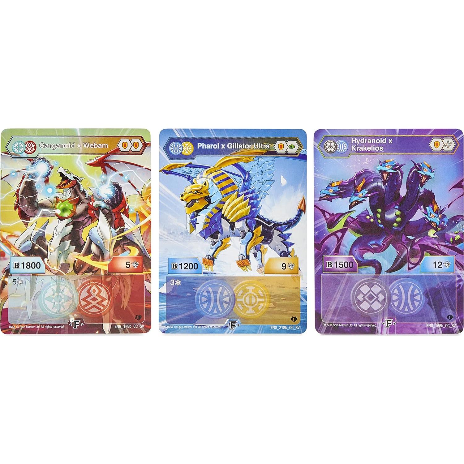 Paquete de Inicio Bakugan Spin Master 3-Pack Fusión
