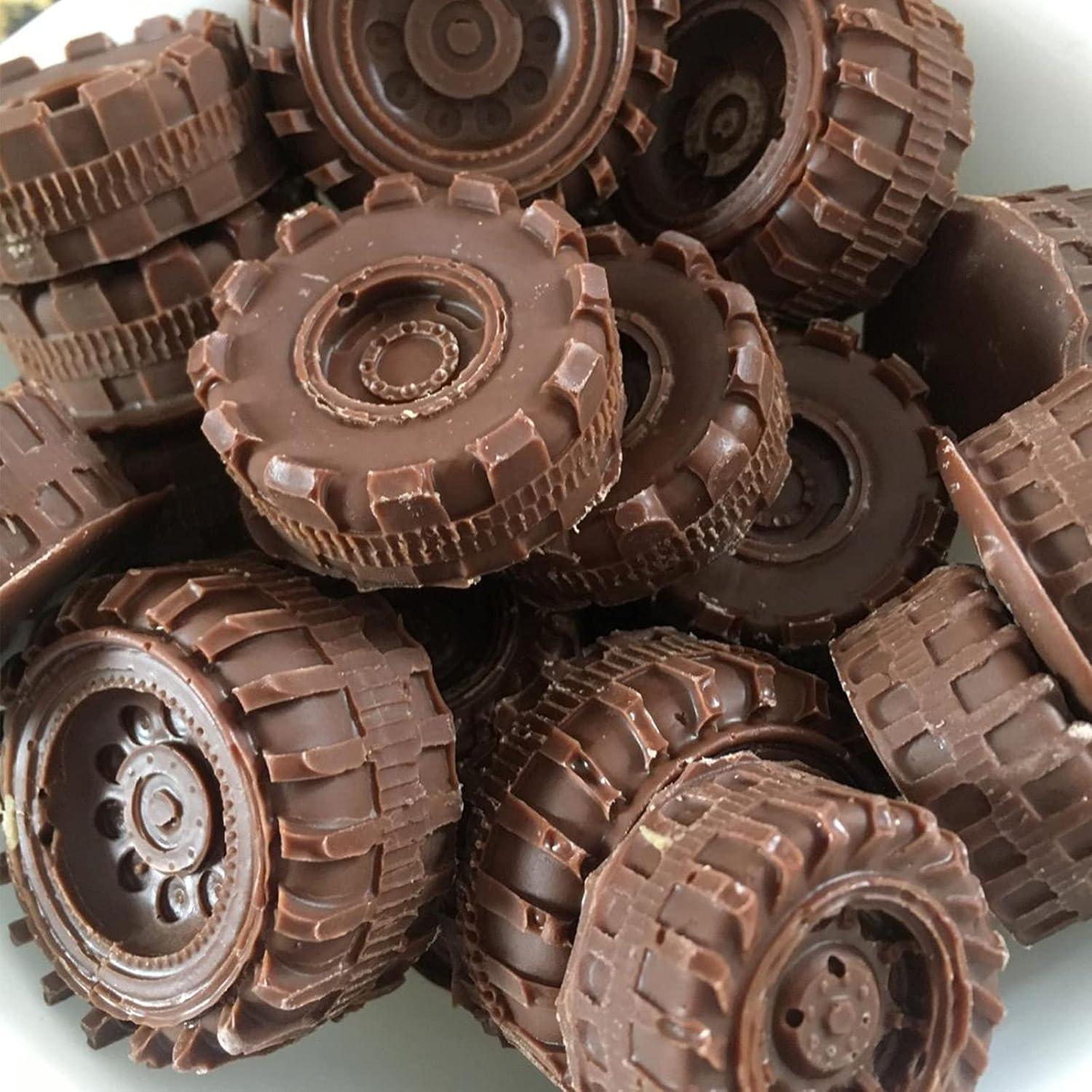 Mity Rain Molde de Silicona Neumático 3D - Set de 4 Piezas