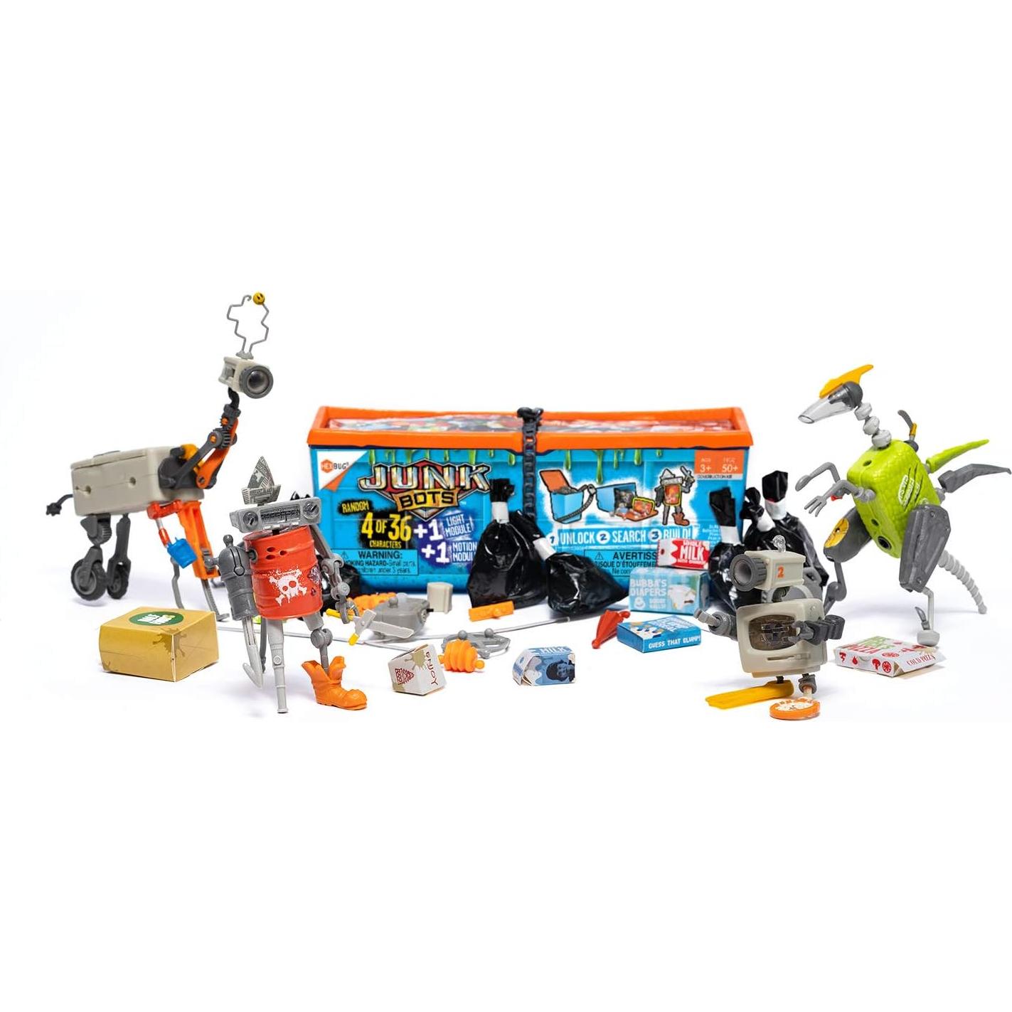 HEXBUG JUNKBOTS - Kit Contenedor Industrial - 50 Piezas