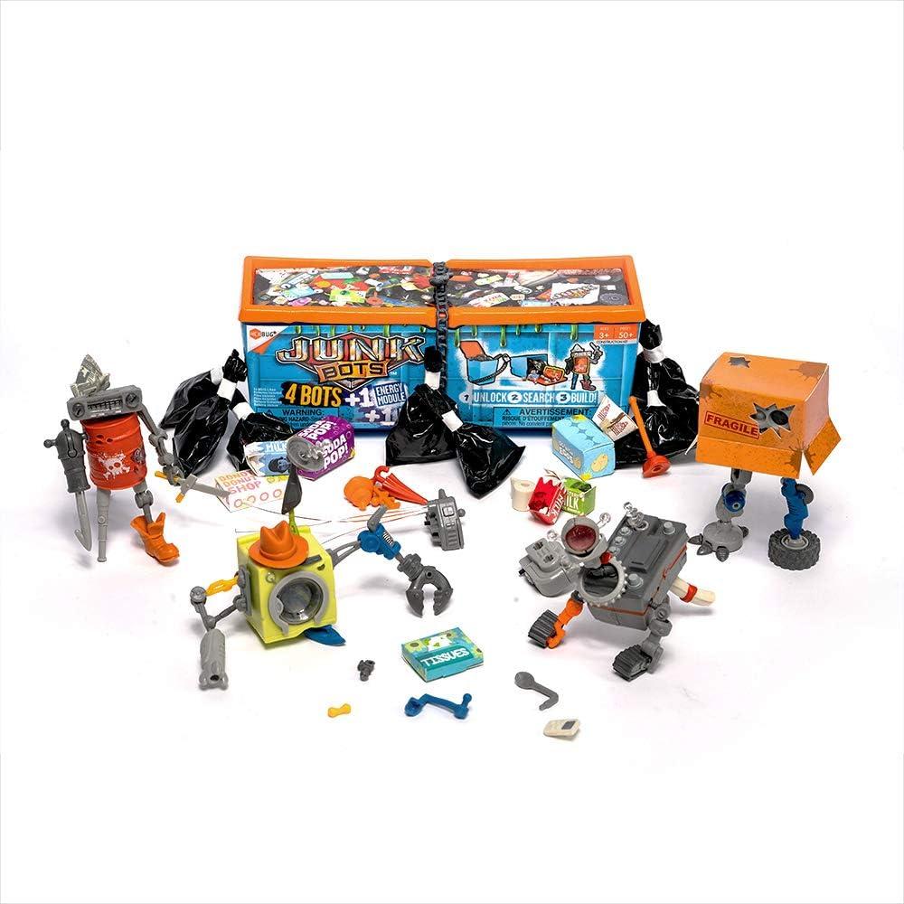 HEXBUG JUNKBOTS - Kit Contenedor Industrial - 50 Piezas