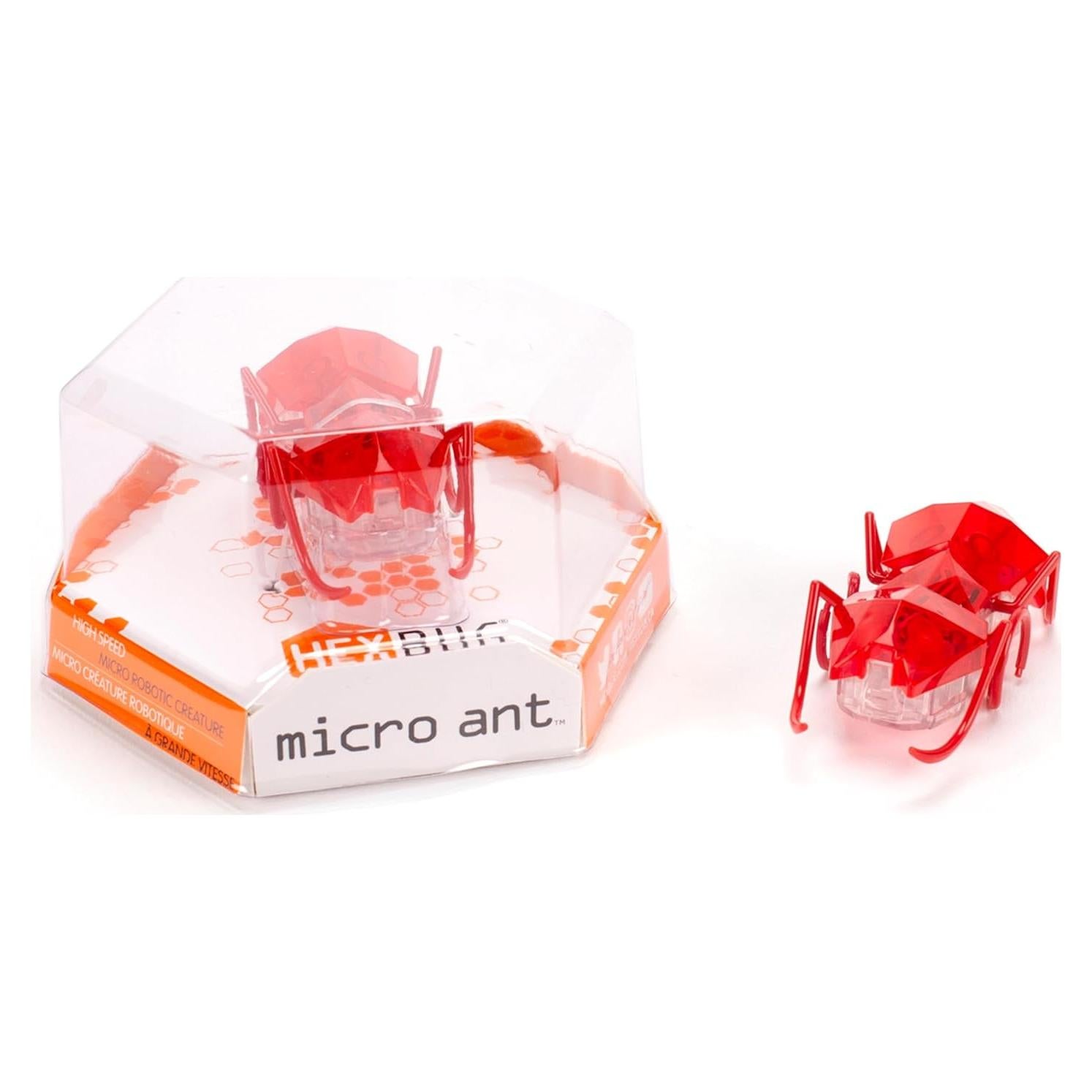 HEXBUG Micro Ant - Robot Autónomo Rápido - Juguete STEM 8+