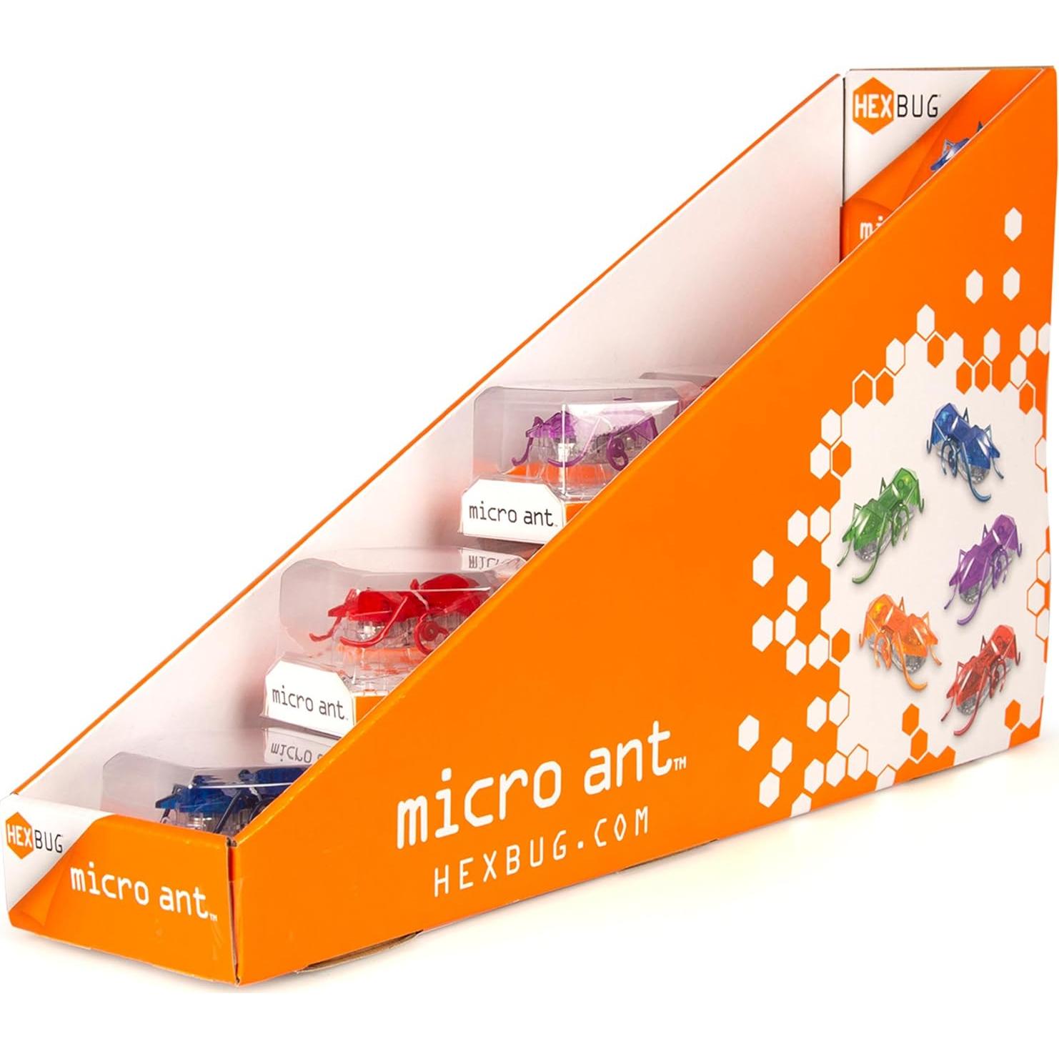 HEXBUG Micro Ant - Robot Autónomo Rápido - Juguete STEM 8+