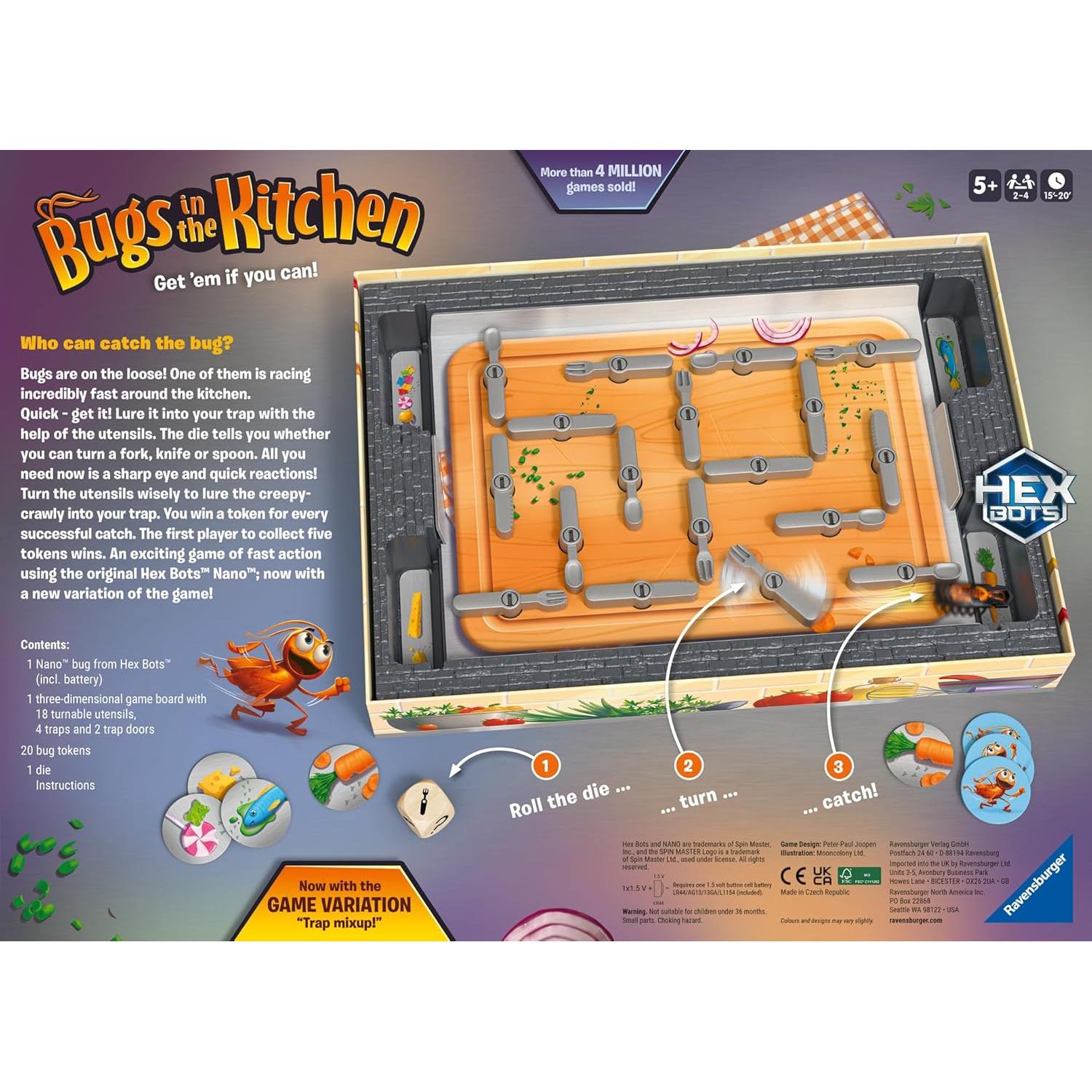 Juego de Mesa Bichos en la Cocina Ravensburger 2024 - 2-4 Jugadores