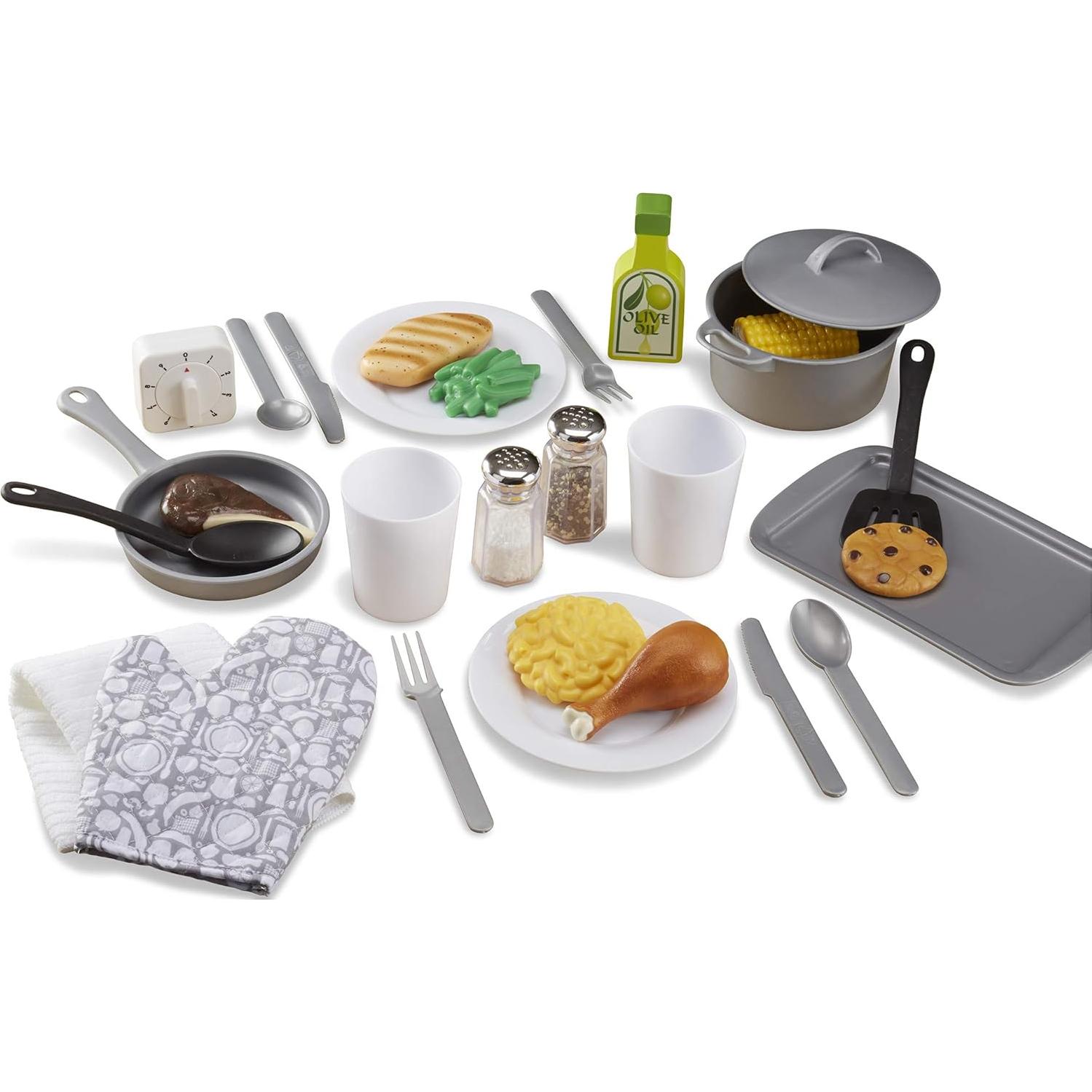 Juego de Cocina Infantil Melissa & Doug 22 Piezas Accesorios