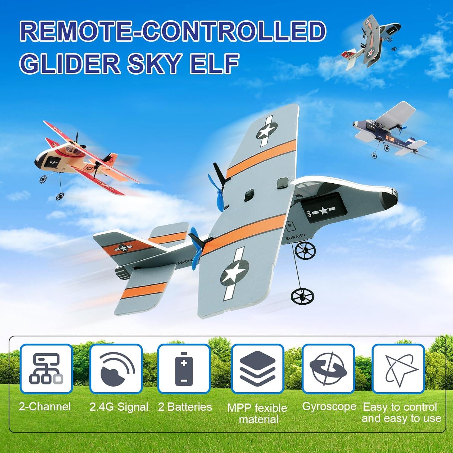 Avión RC Jaming 813A 2.4GHz para Principiantes 238g