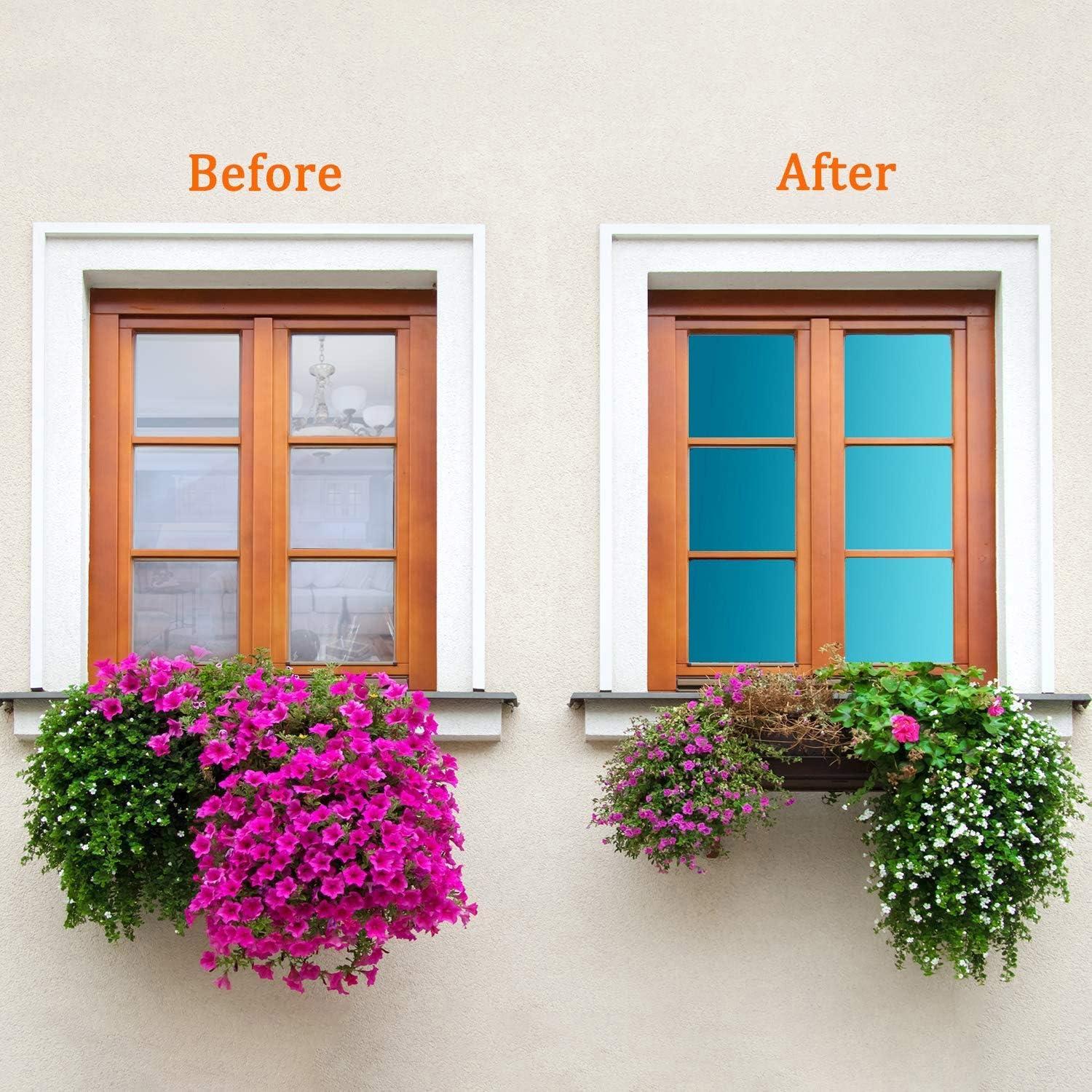 Película Reflectante de Ventana Kinsolar 61x304 cm Aislamiento Térmico