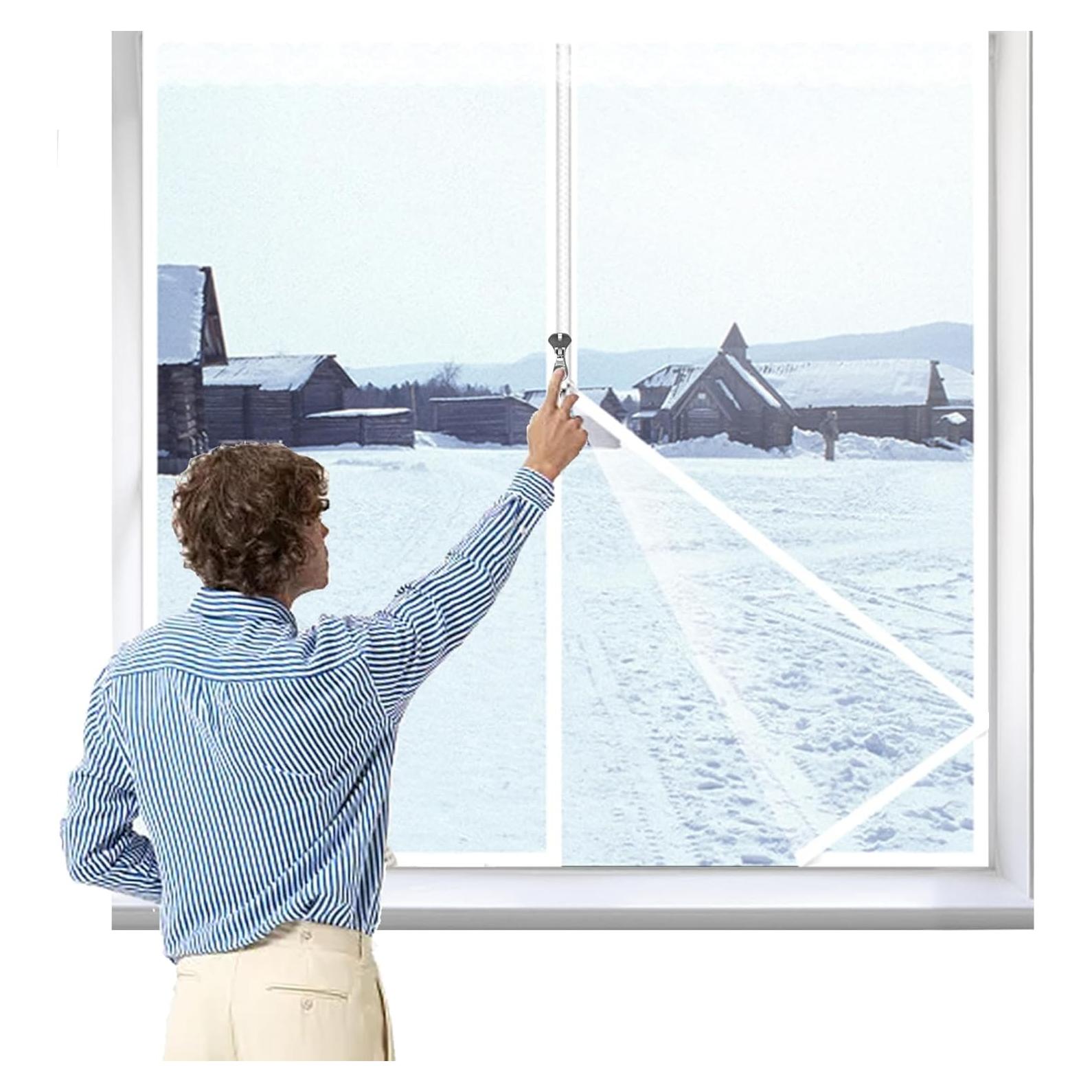 Kit de Aislamiento de Ventanas Dxmimer 119x152cm Reutilizable