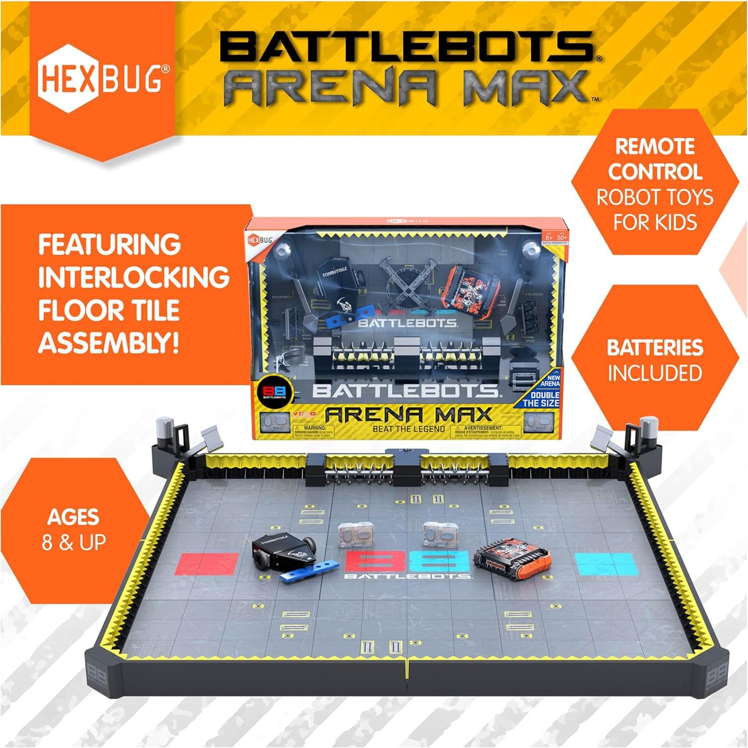 HEXBUG BattleBots Arena MAX - Juguete de Robot 2.72 kg