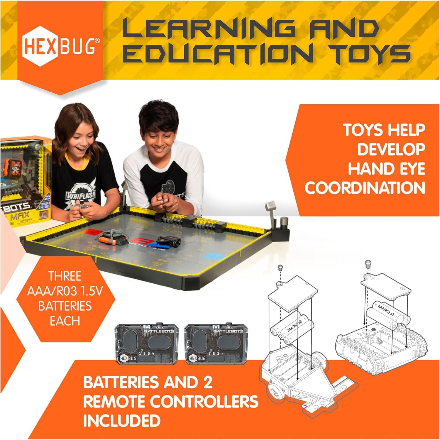 HEXBUG BattleBots Arena MAX - Juguete de Robot 2.72 kg