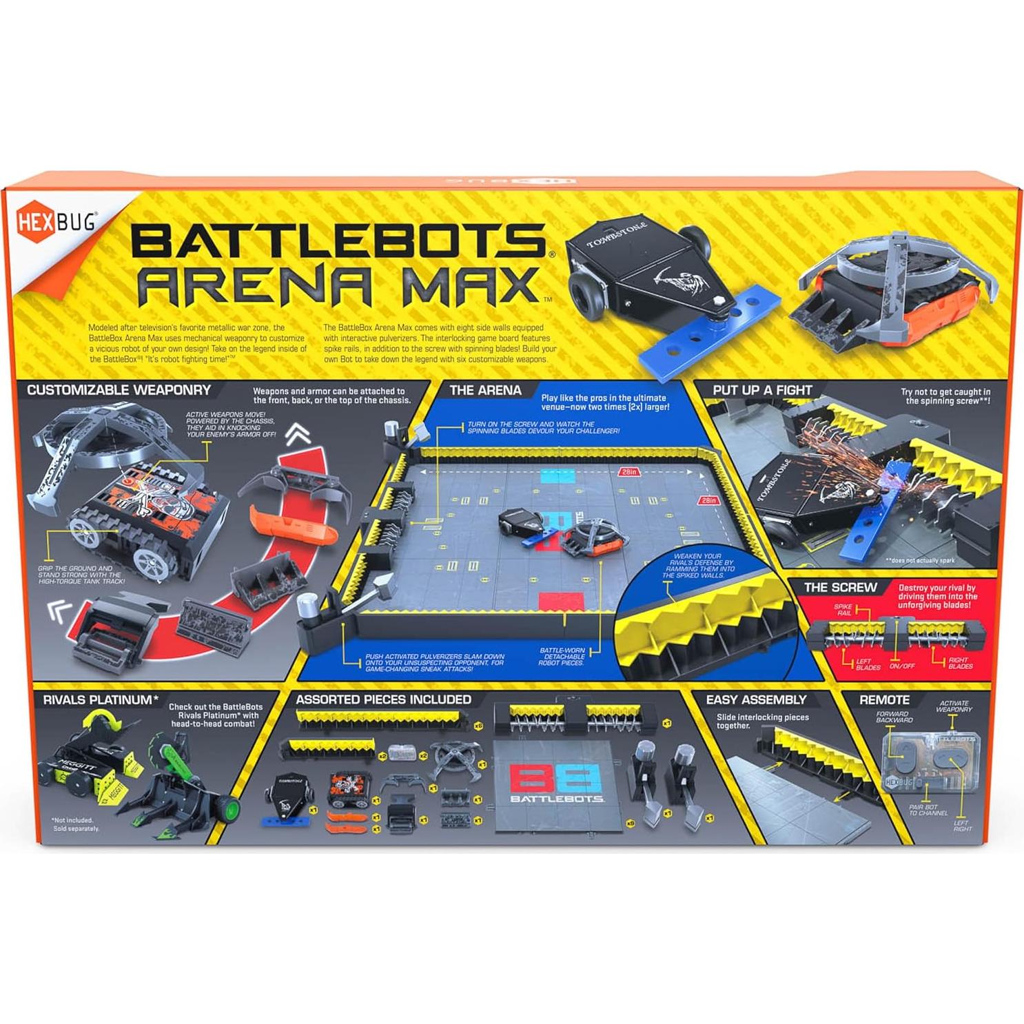 HEXBUG BattleBots Arena MAX - Juguete de Robot 2.72 kg