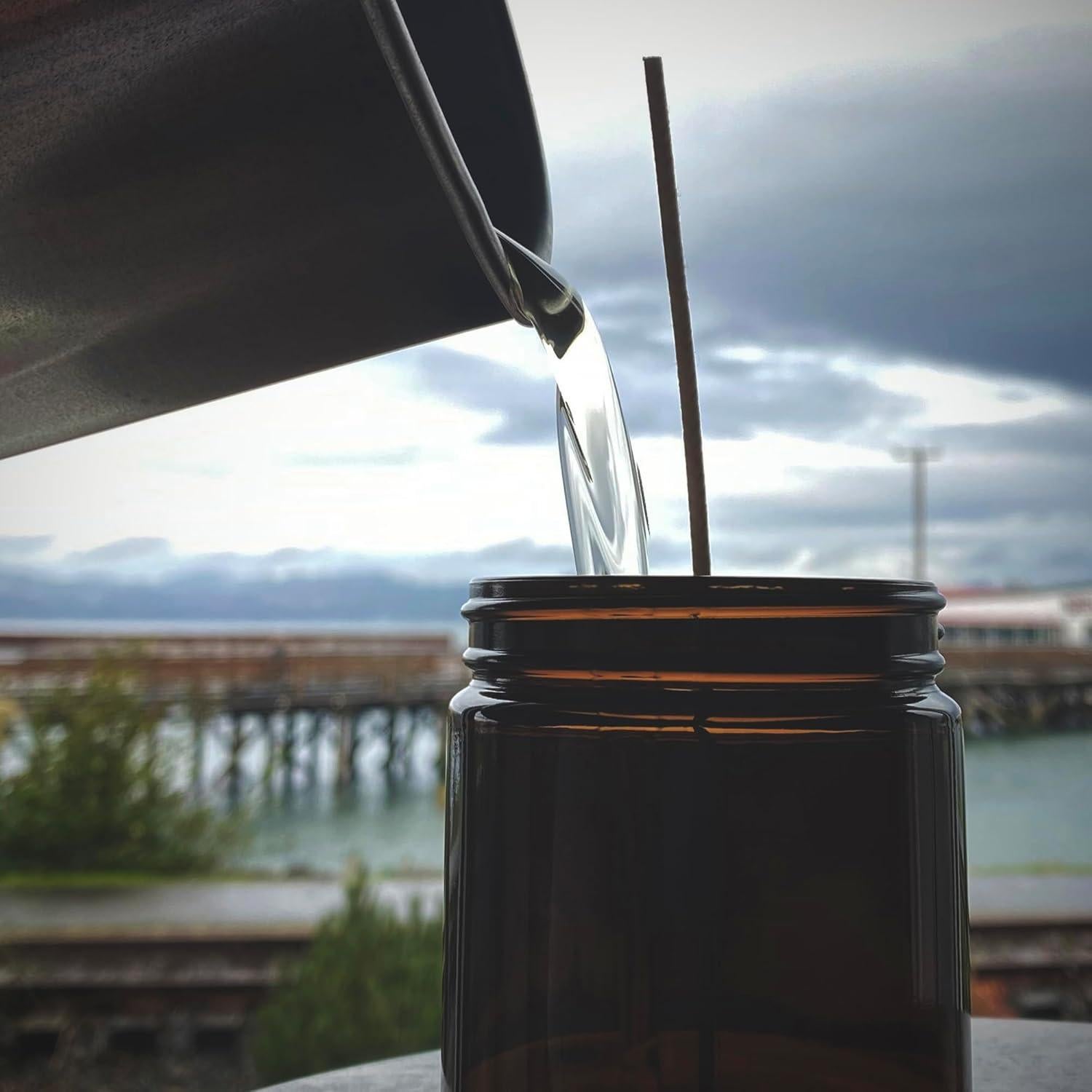 Vela Aromática Kanobi Bosque Lluvioso 255g Cera Soja Natural