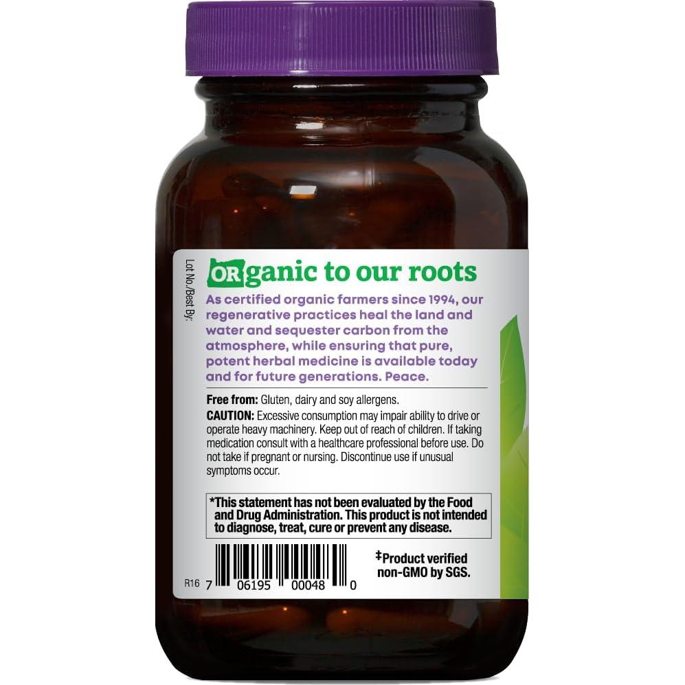 Valeriana Orgánica Certificada Cosecha Silvestre 900 mg 90 Cápsulas