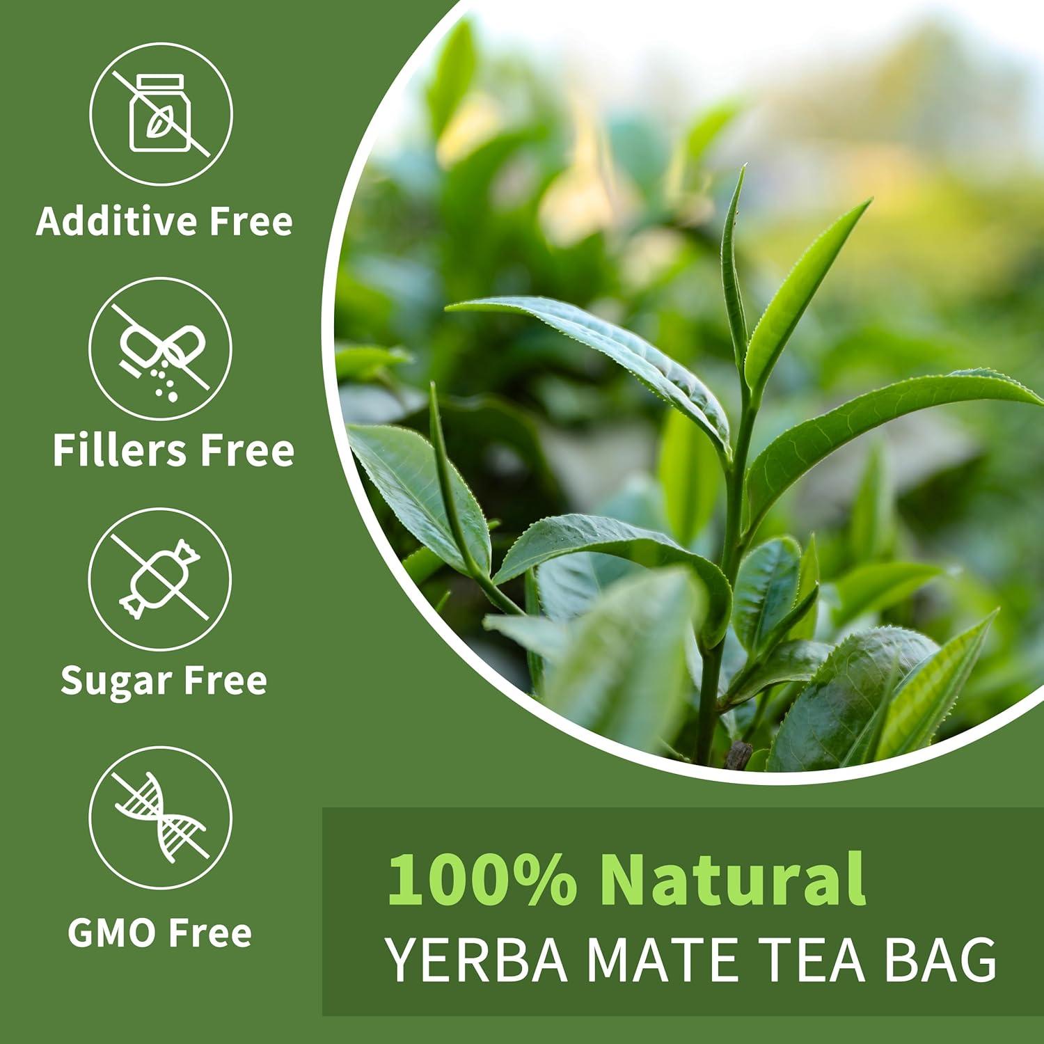 Té de Yerba Mate Natural PureLeaf 30 Bolsitas Ecológicas