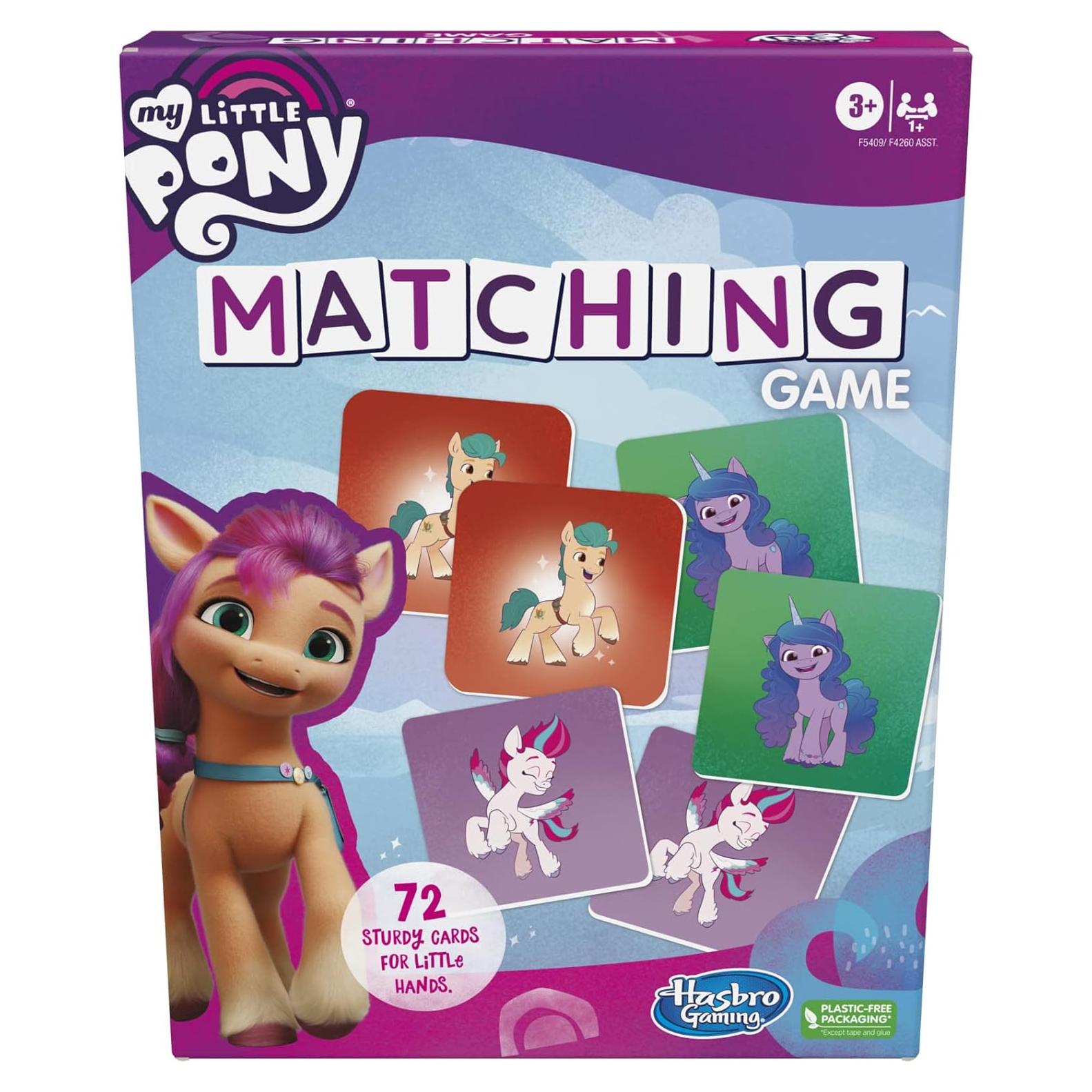 Juego de Emparejamiento My Little Pony Hasbro 72 Cartas