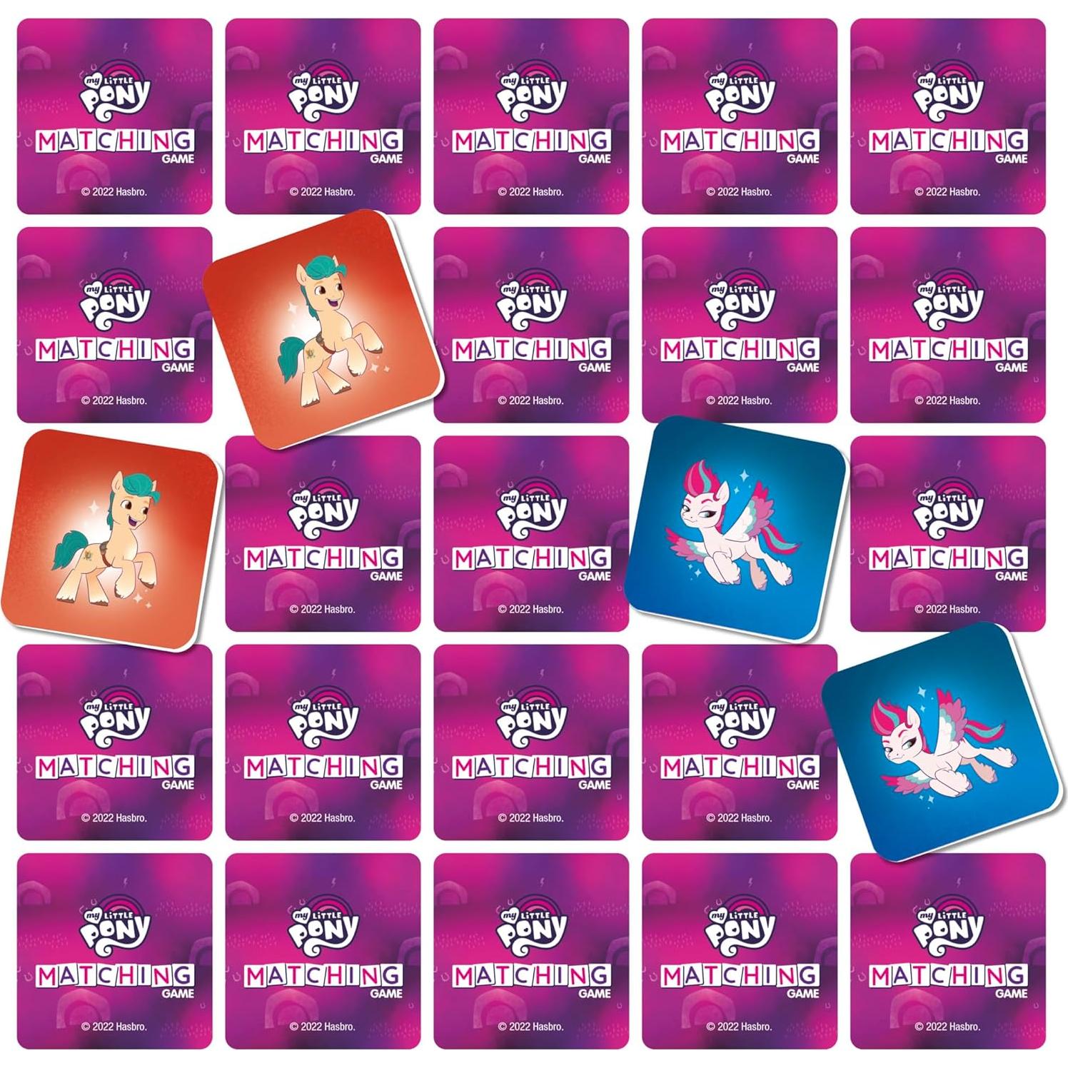 Juego de Emparejamiento My Little Pony Hasbro 72 Cartas