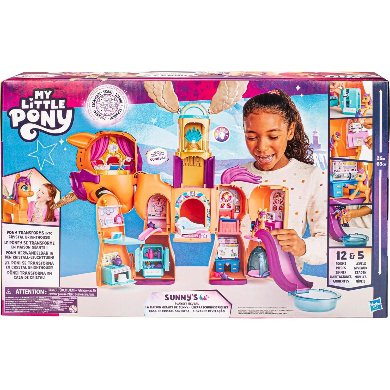 My Little Pony Playset Sunny 25 cm 30 Accesorios Interactivos