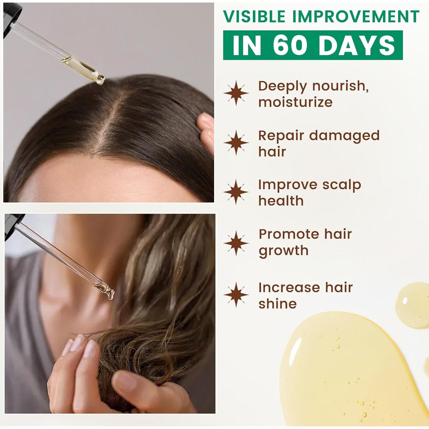 Aceite de Ricino Orgánico PHATOIL 118 ml Prensado en Frío