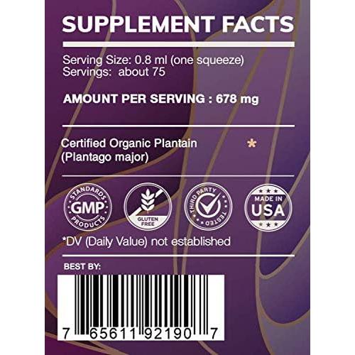 Extracto Herbal de Plátano HerbEra 59.15 ml Sin Alcohol