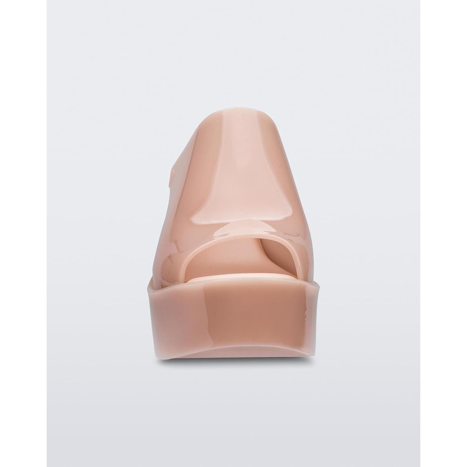 Mule Melissa 32233 Beige Tacón Abierto Vegano 30x27cm