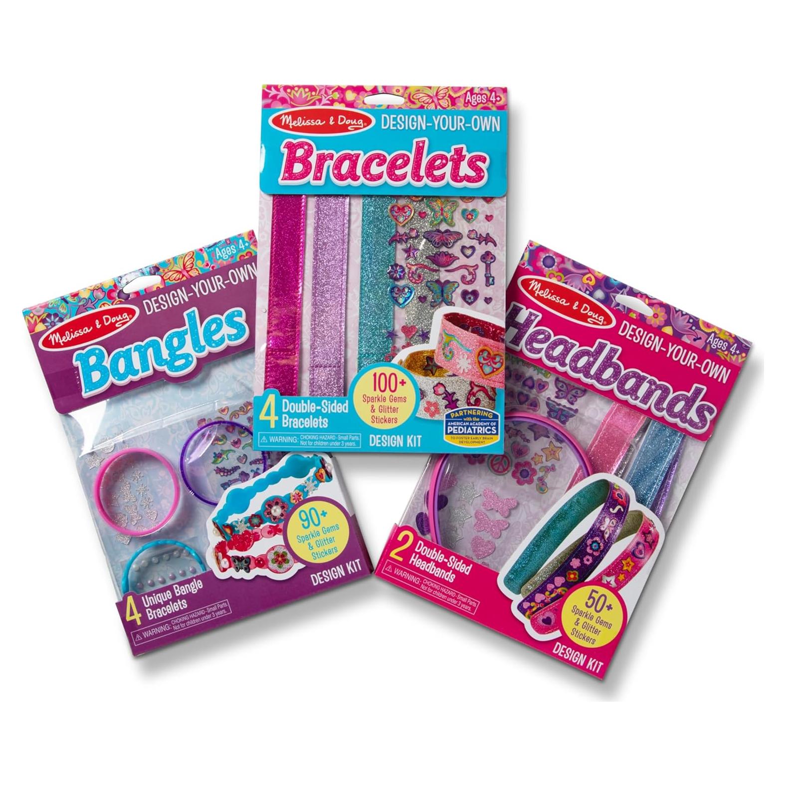 Kit de Joyería Melissa & Doug - Pulseras y Diademas DIY