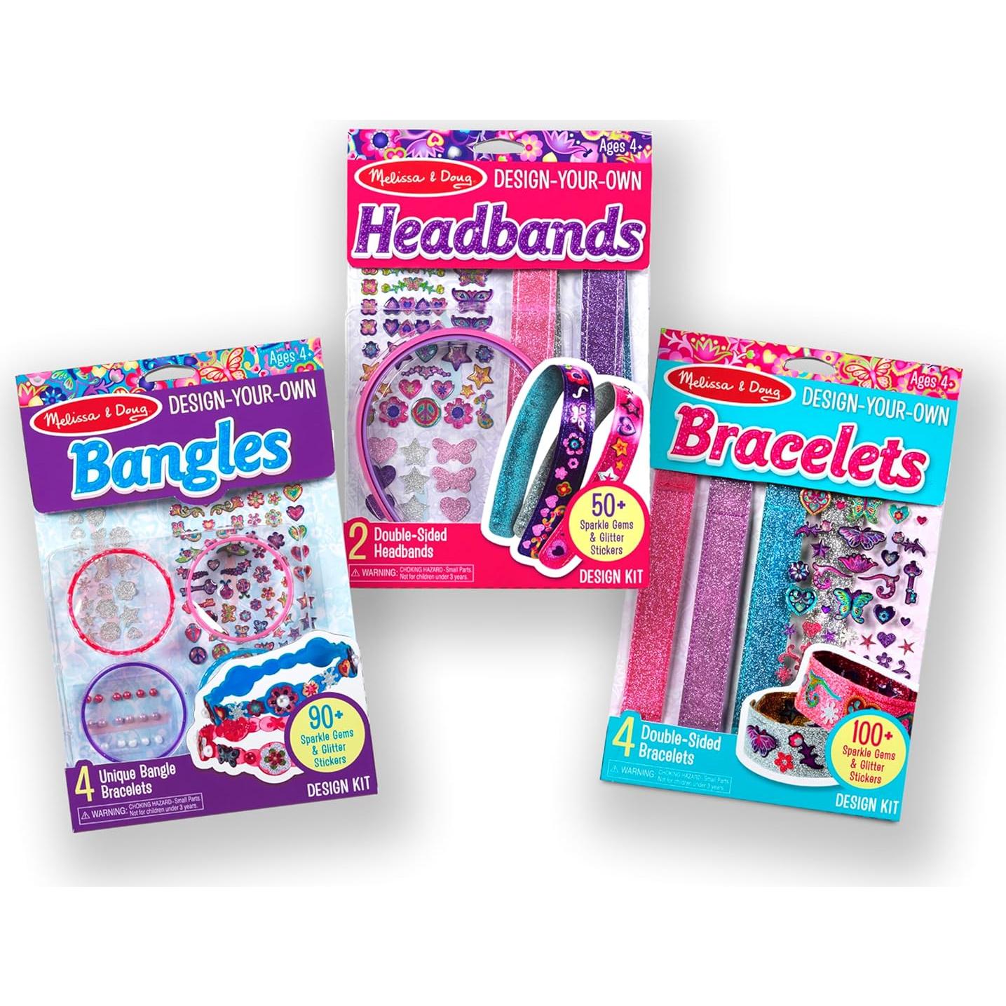 Kit de Joyería Melissa & Doug - Pulseras y Diademas DIY