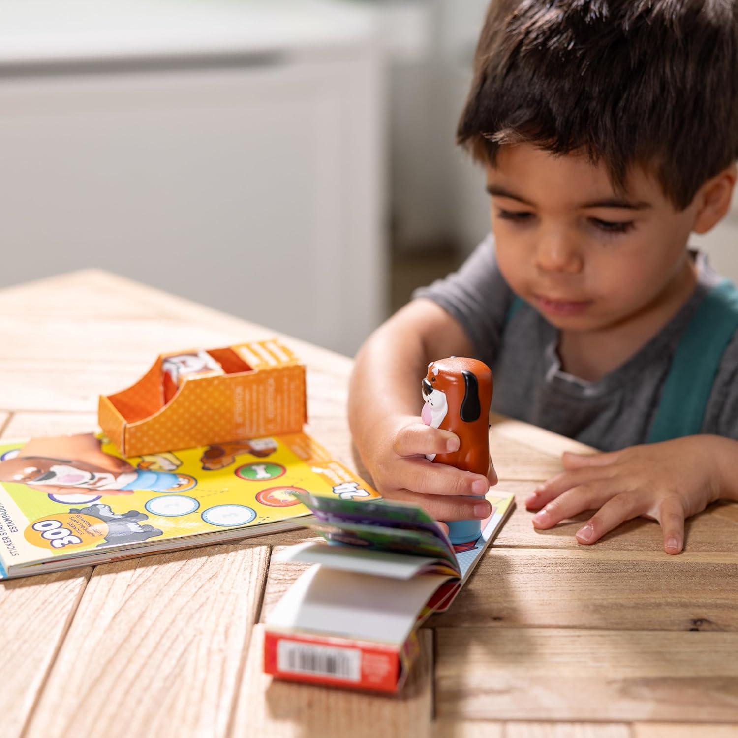 Conjunto de Sellos de Pegatinas Melissa & Doug Perro 500 piezas